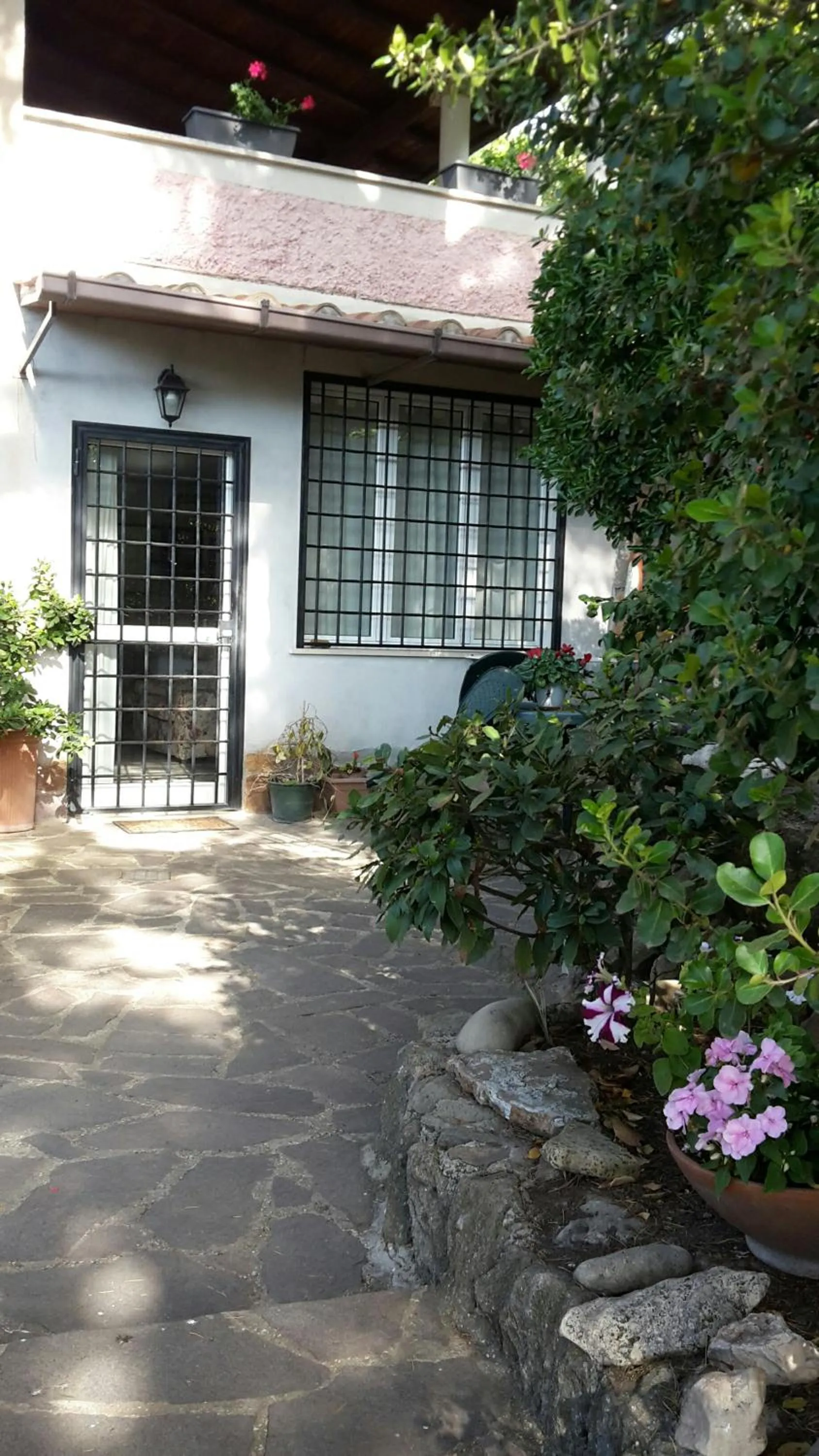 Garden in Bed&Breakfast "Fiorella" sul Lago