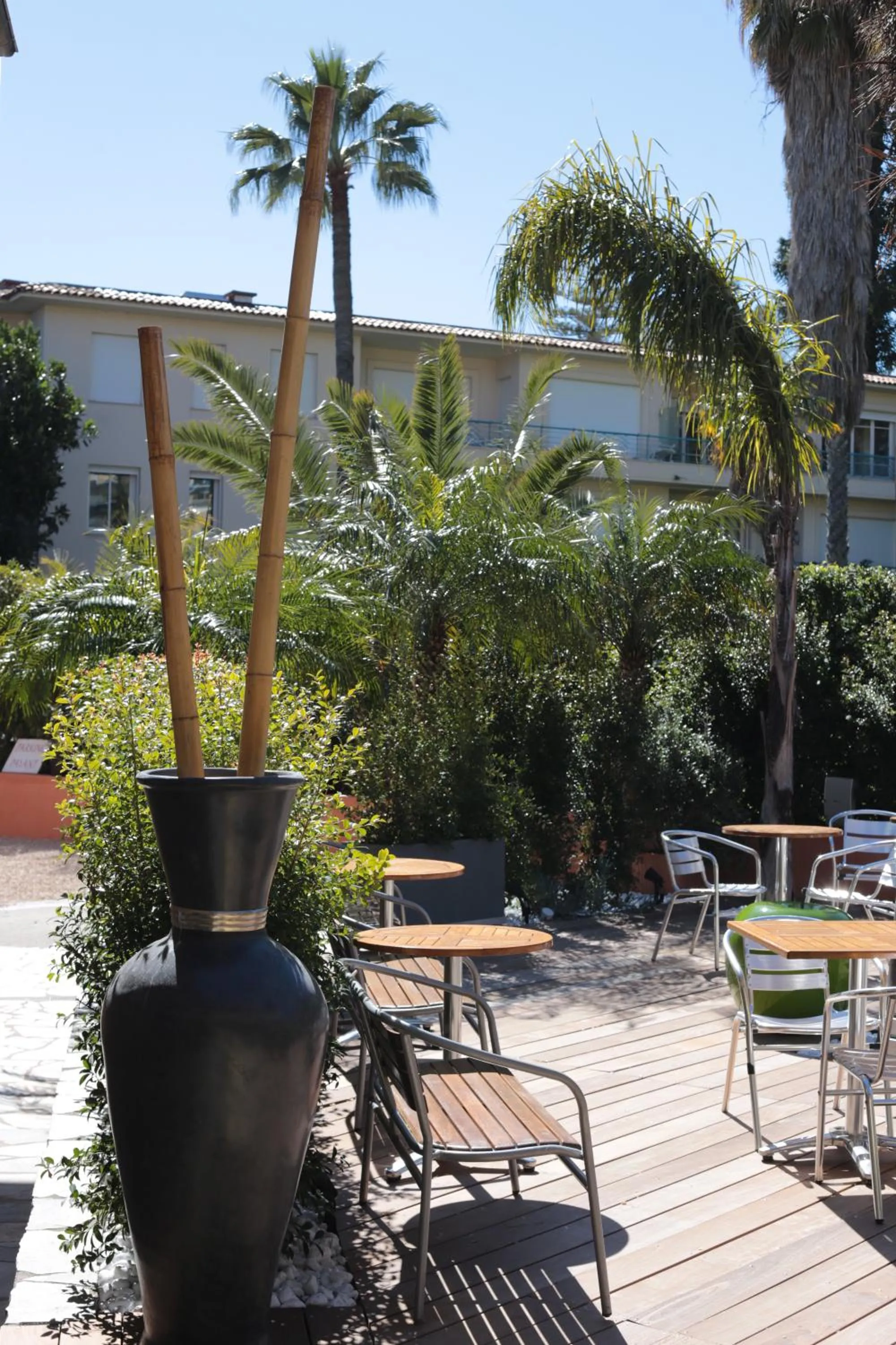 Patio in Hotel Pavillon Imperial