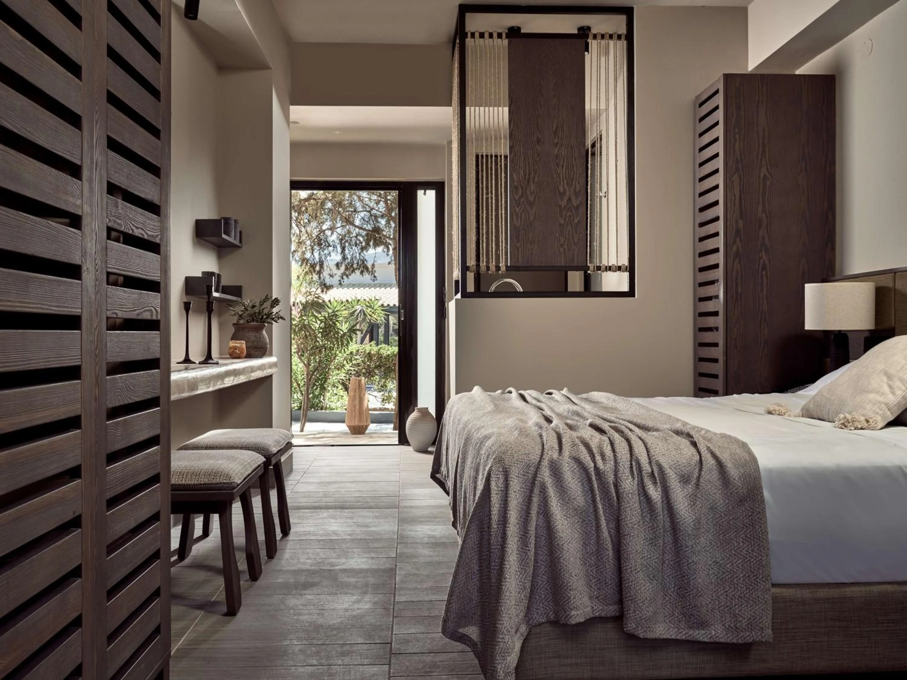 Bed in Numo Ierapetra Beach Resort Crete, Adults only, Curio Collection Hilton