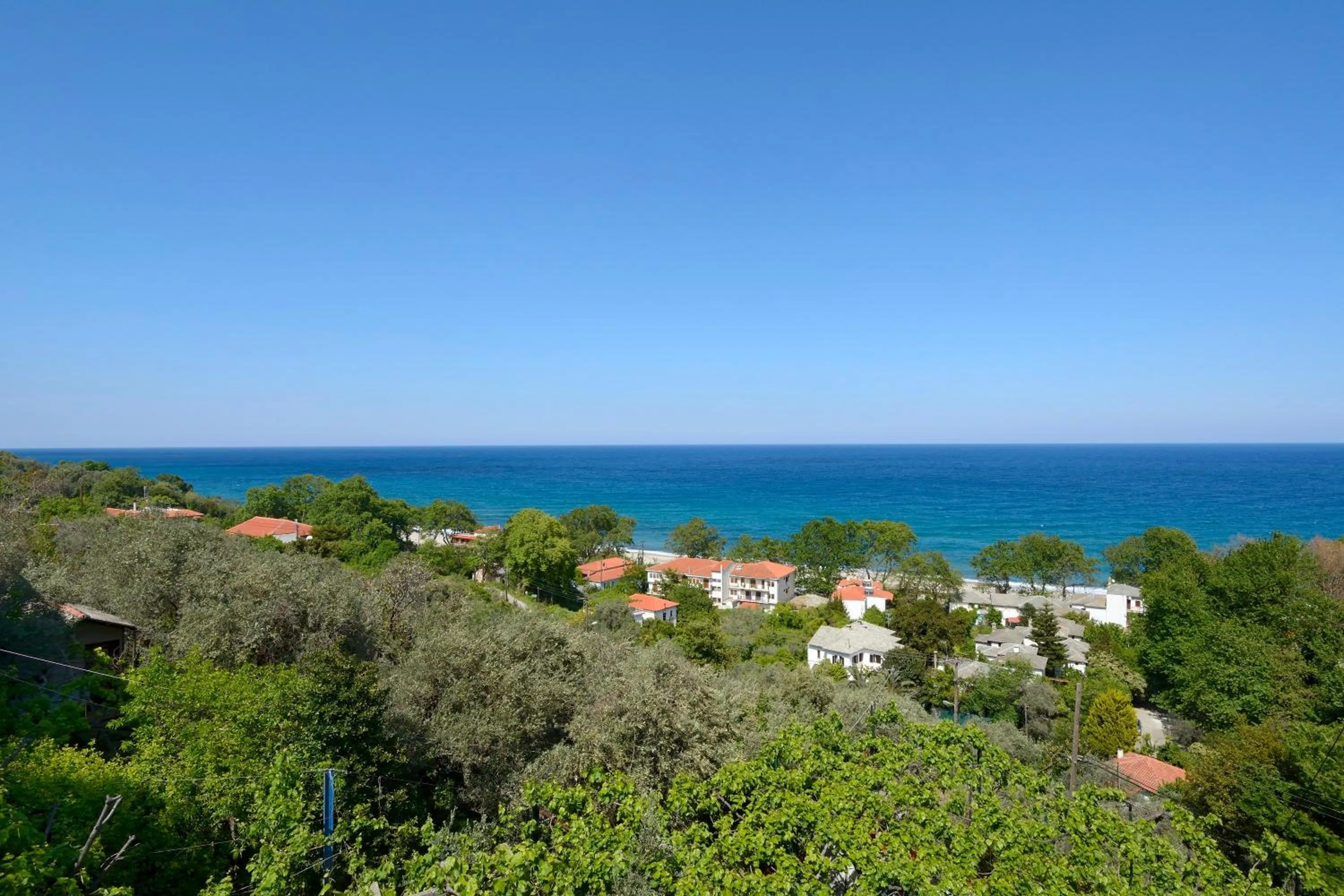 Balcony/Terrace in Hotel Agnadi - Horefto