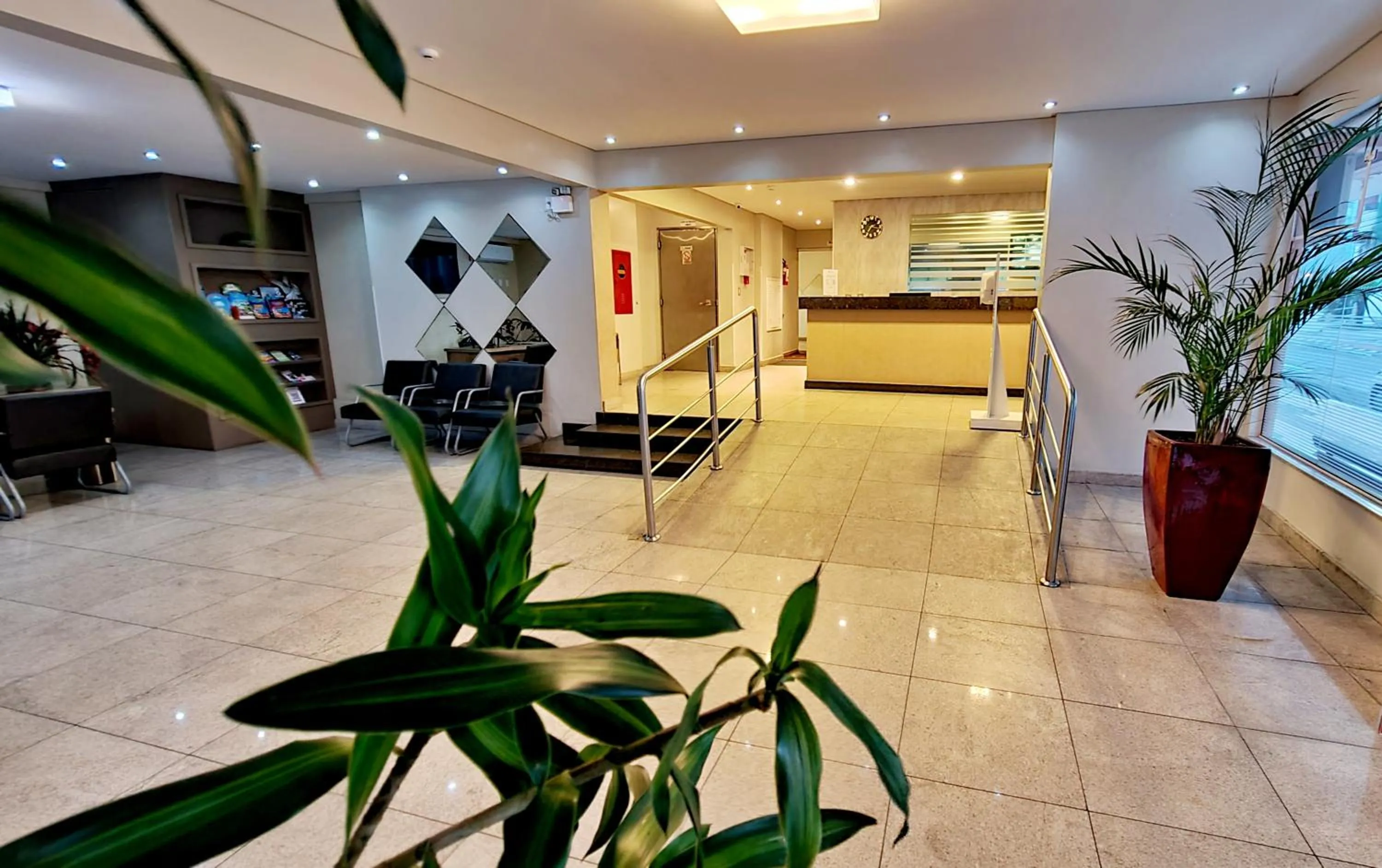 Lobby or reception in Hotel Gênova BC