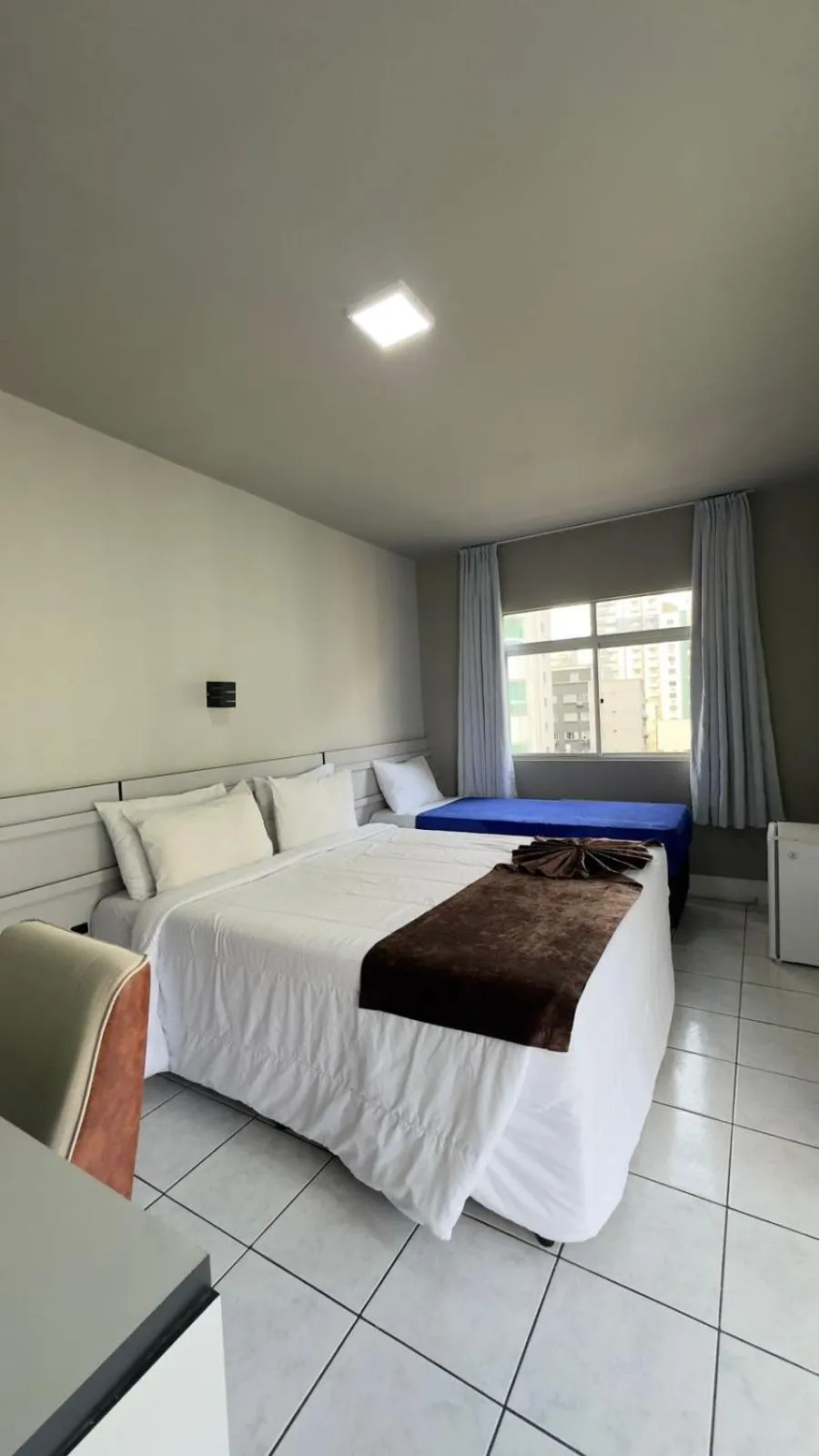 Bed in Hotel Gênova BC