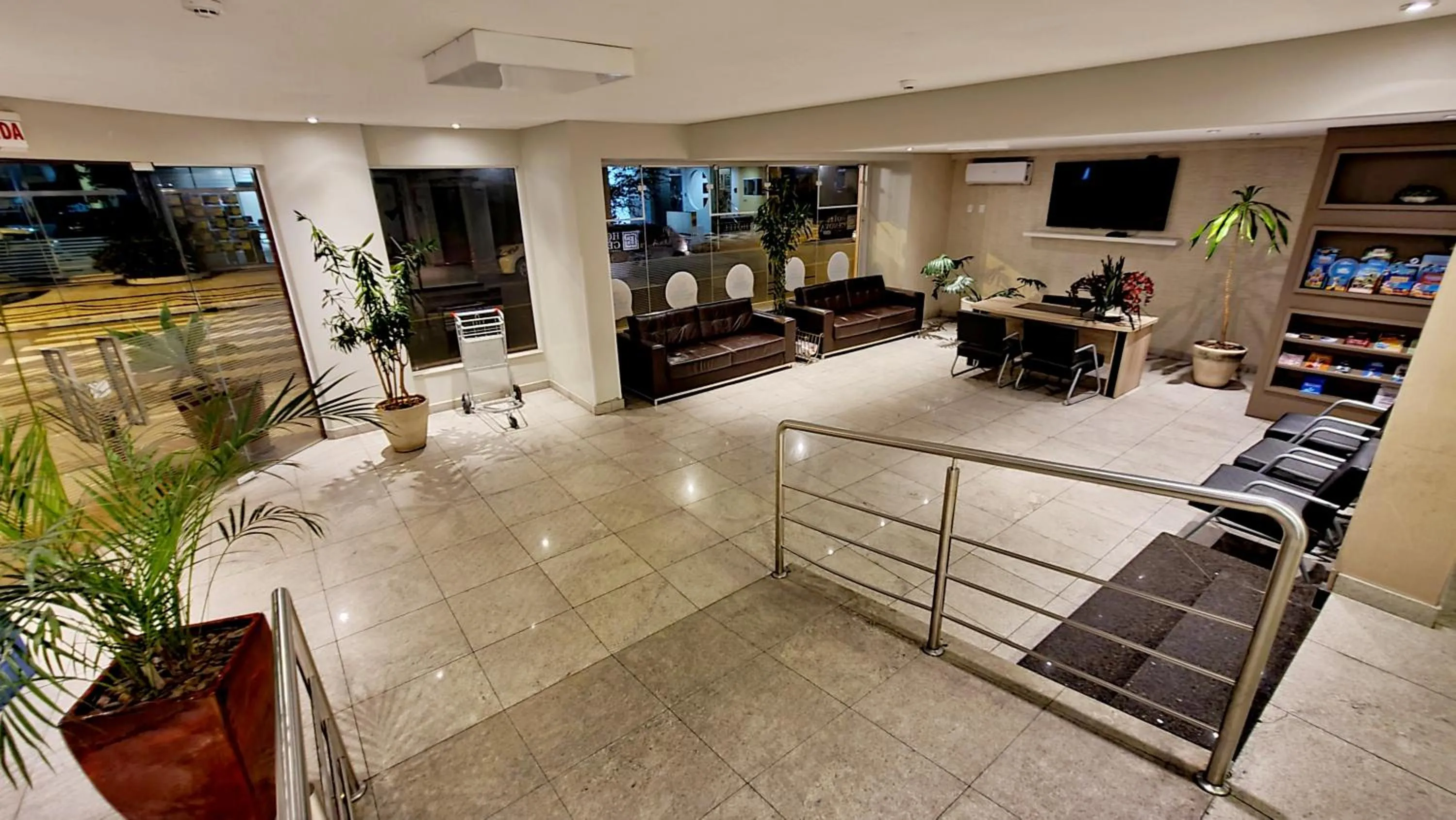 Lobby or reception in Hotel Gênova BC