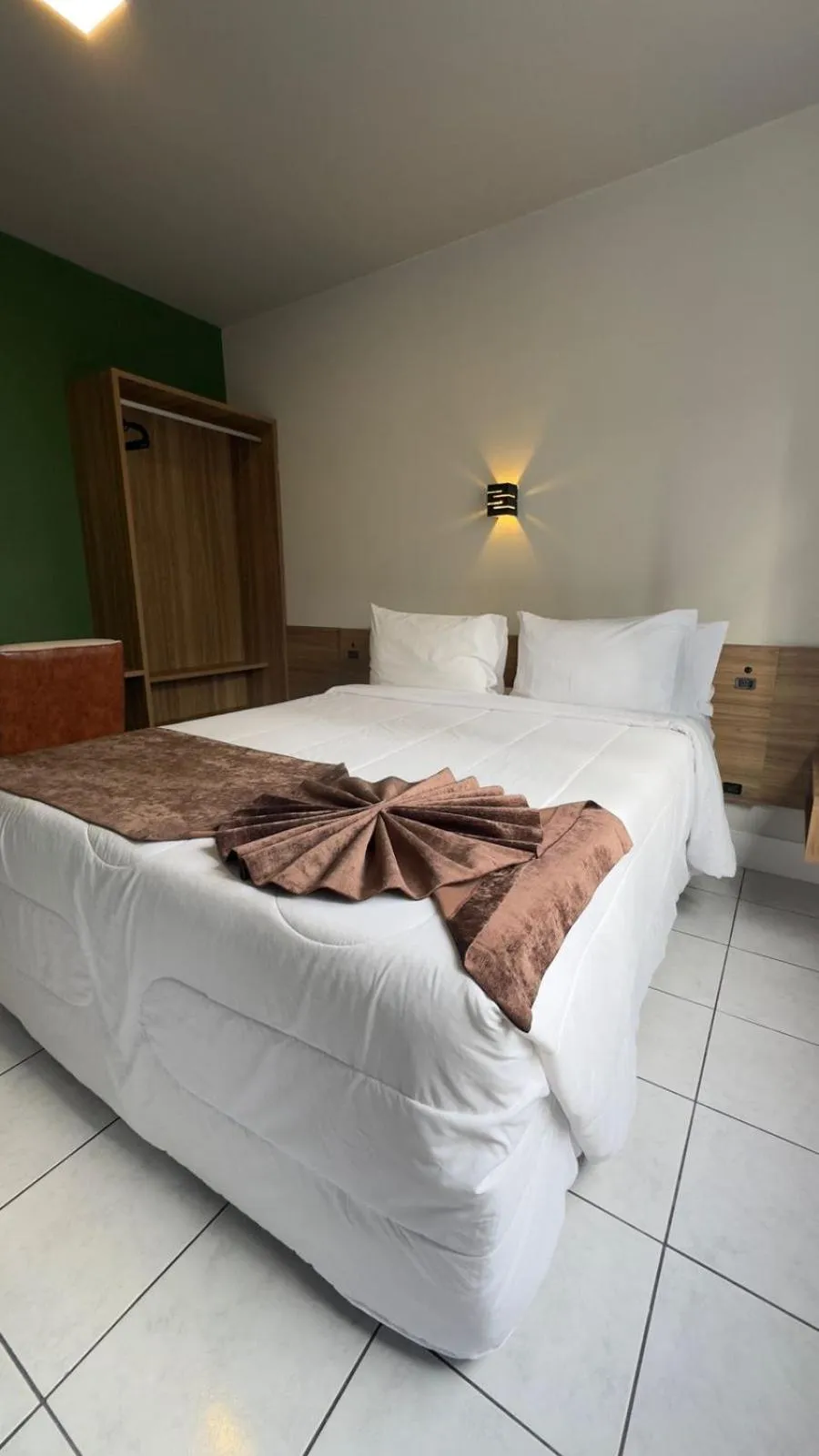 Bed in Hotel Gênova BC