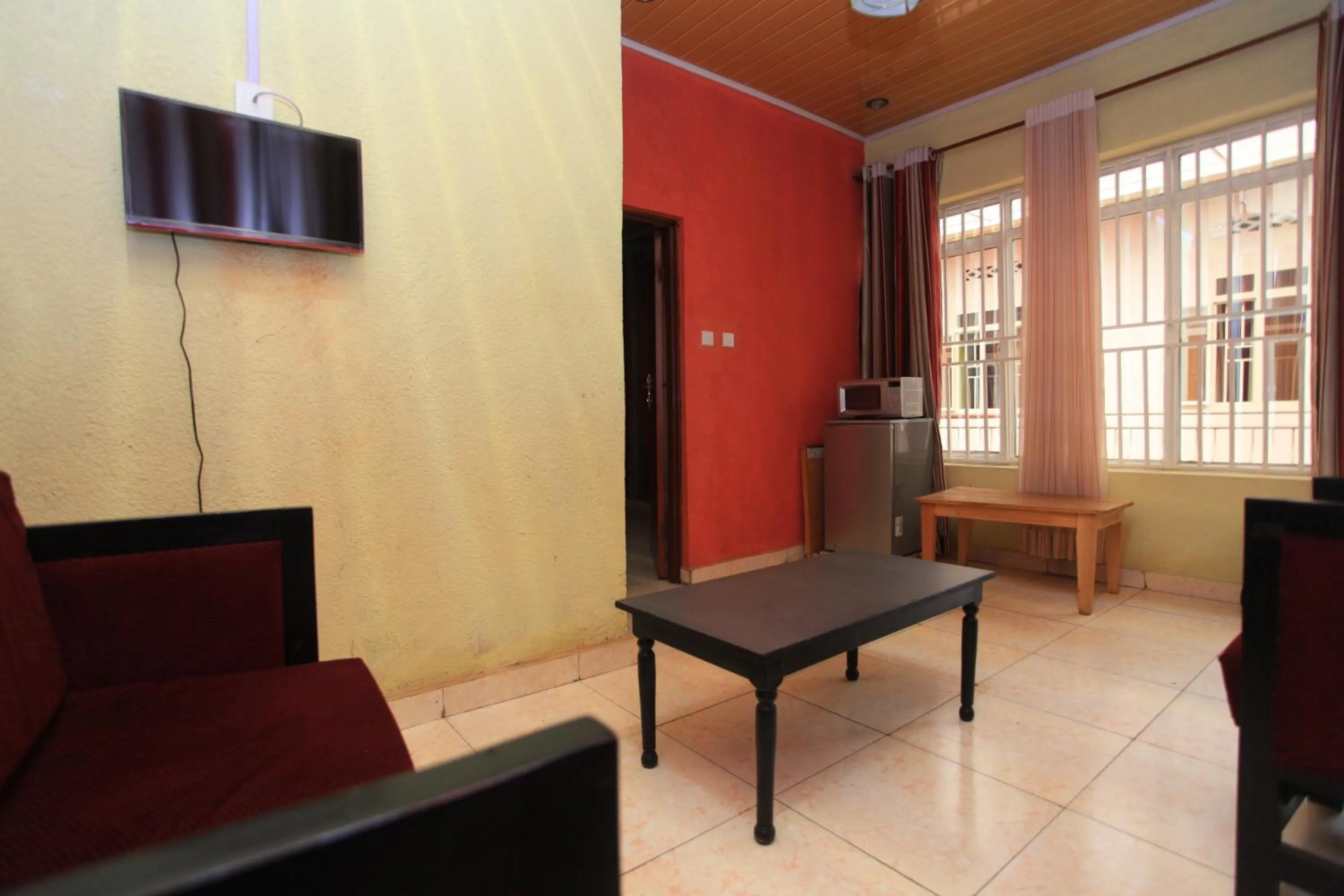 Seating area in La Voisina Hotel