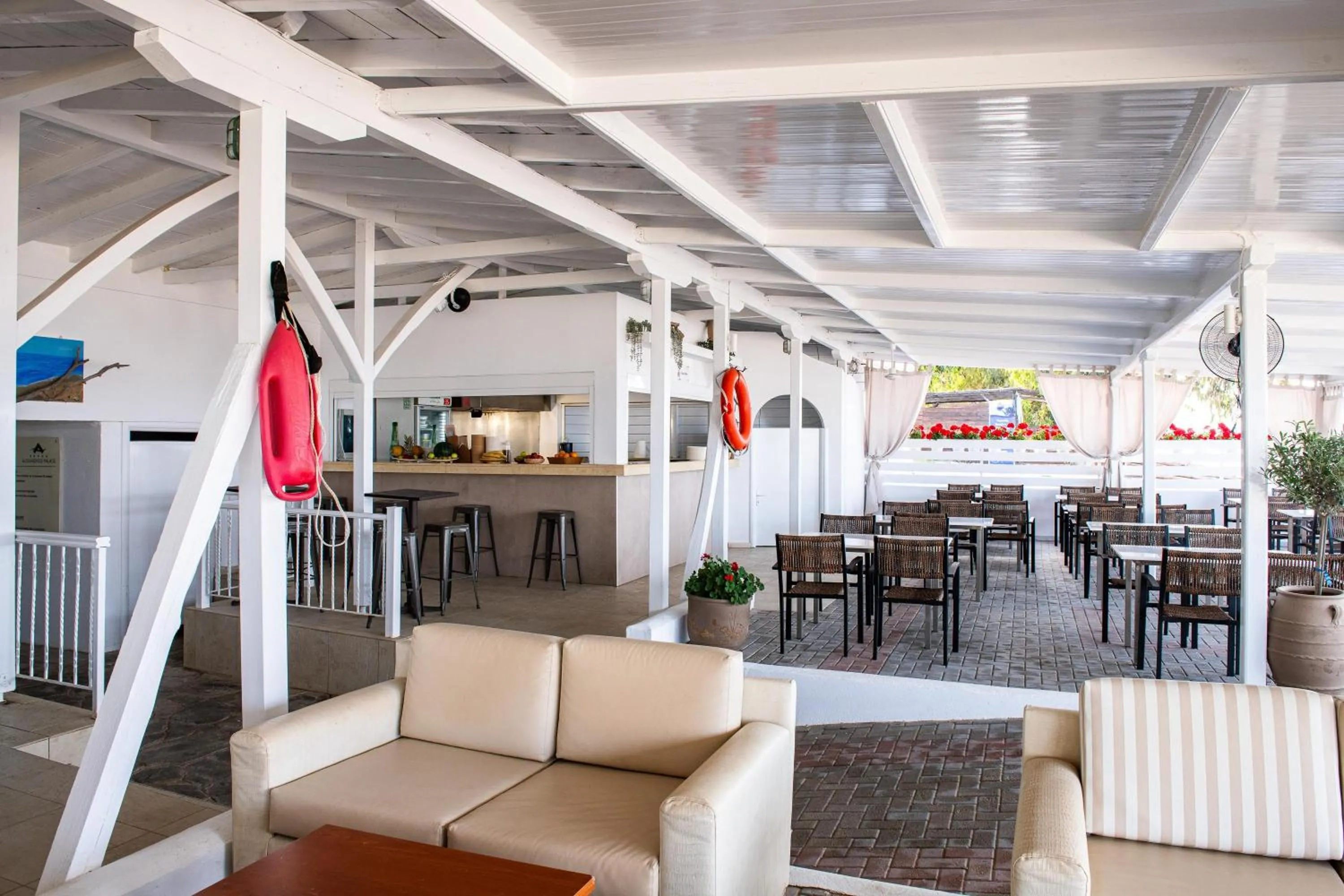 Beach in Alexandros Palace