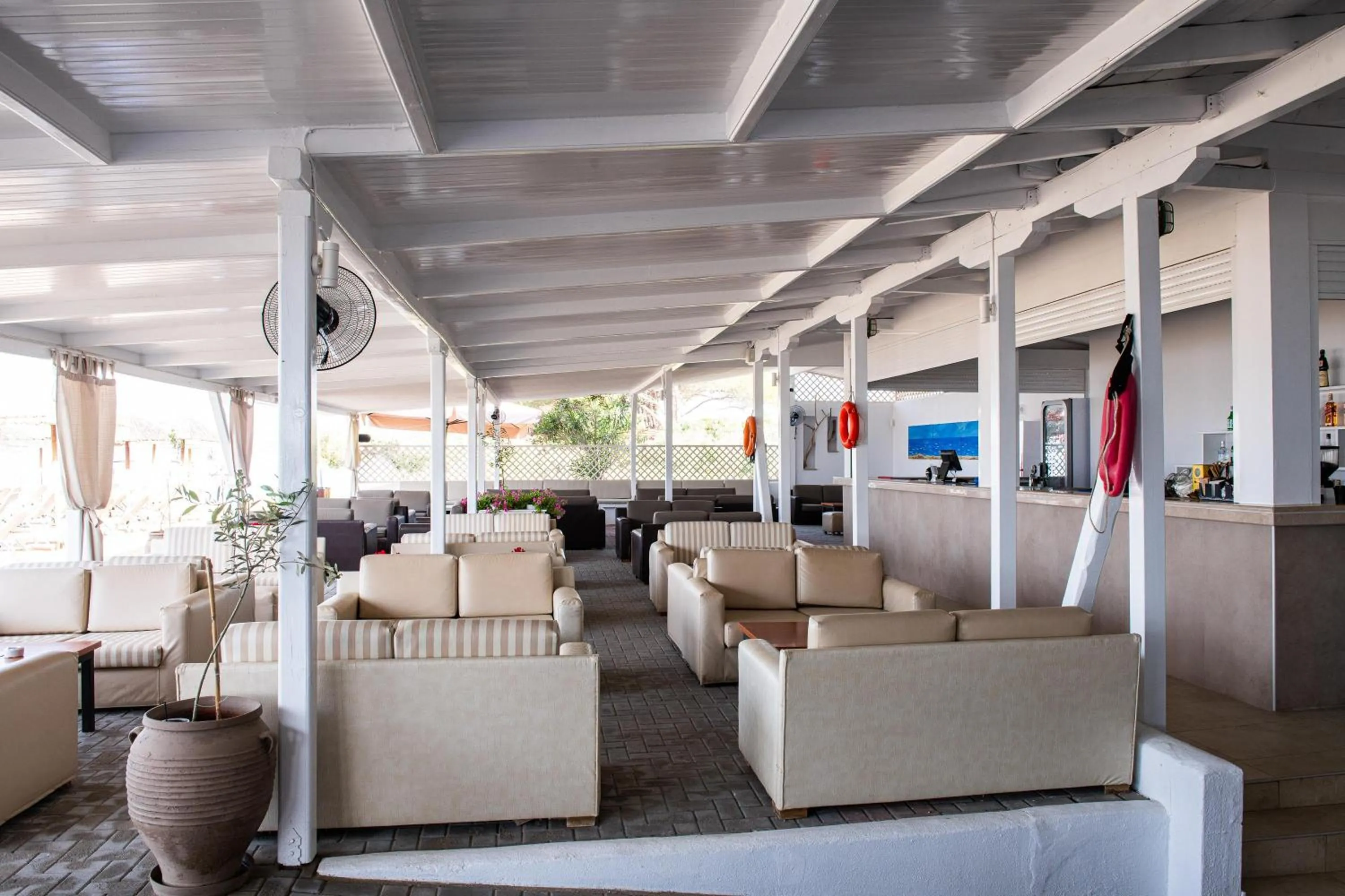 Beach in Alexandros Palace