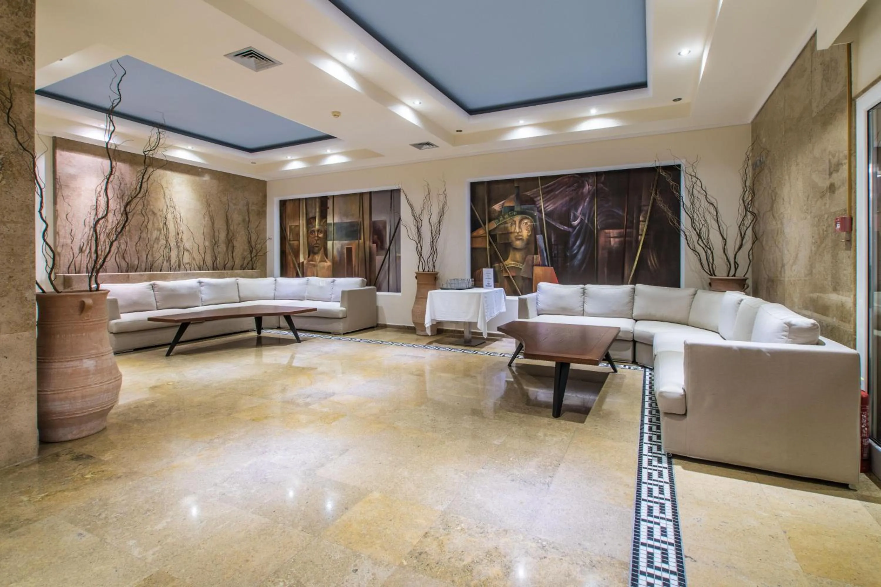 Lobby or reception in Alexandros Palace