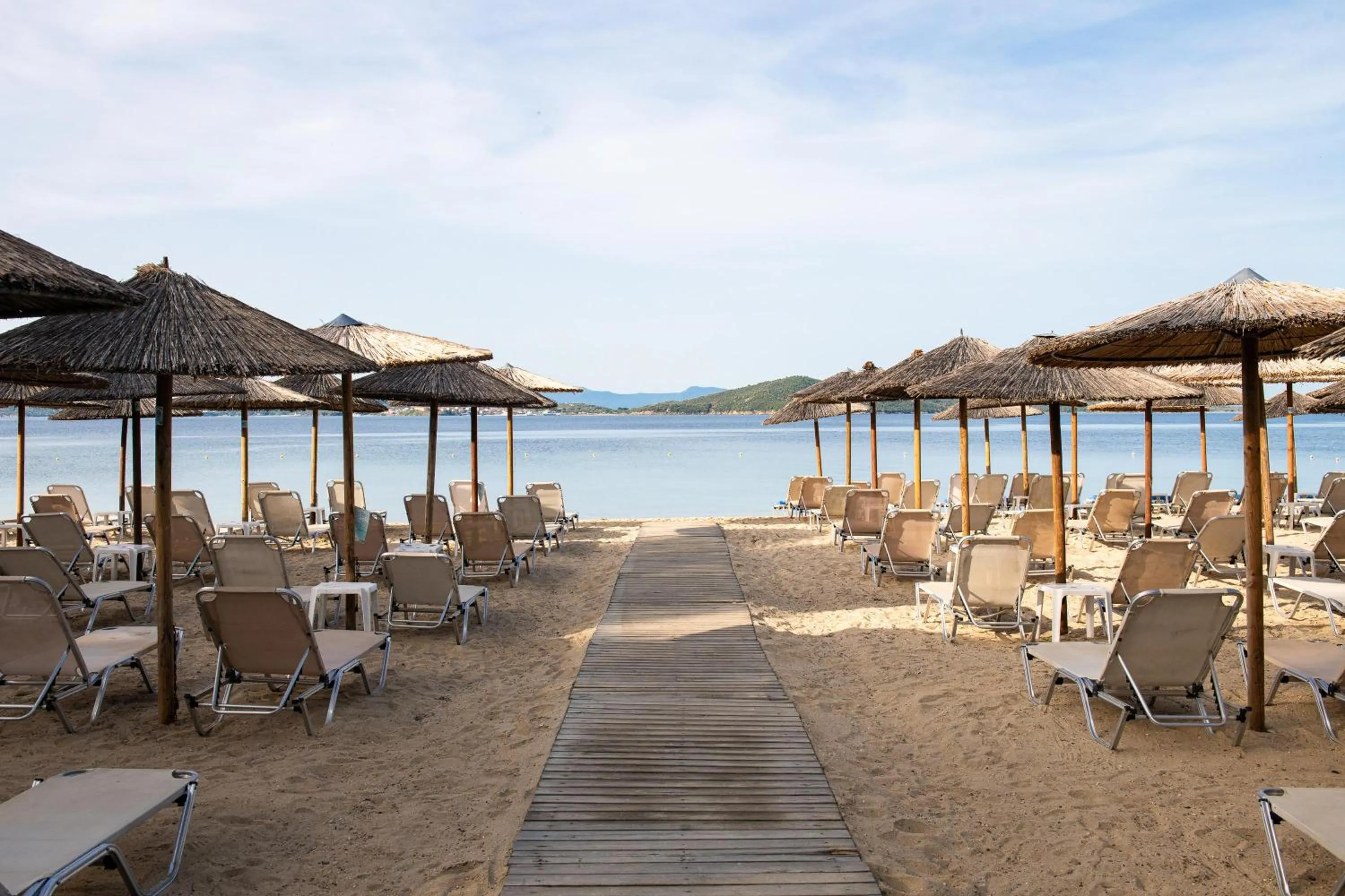 Beach in Alexandros Palace