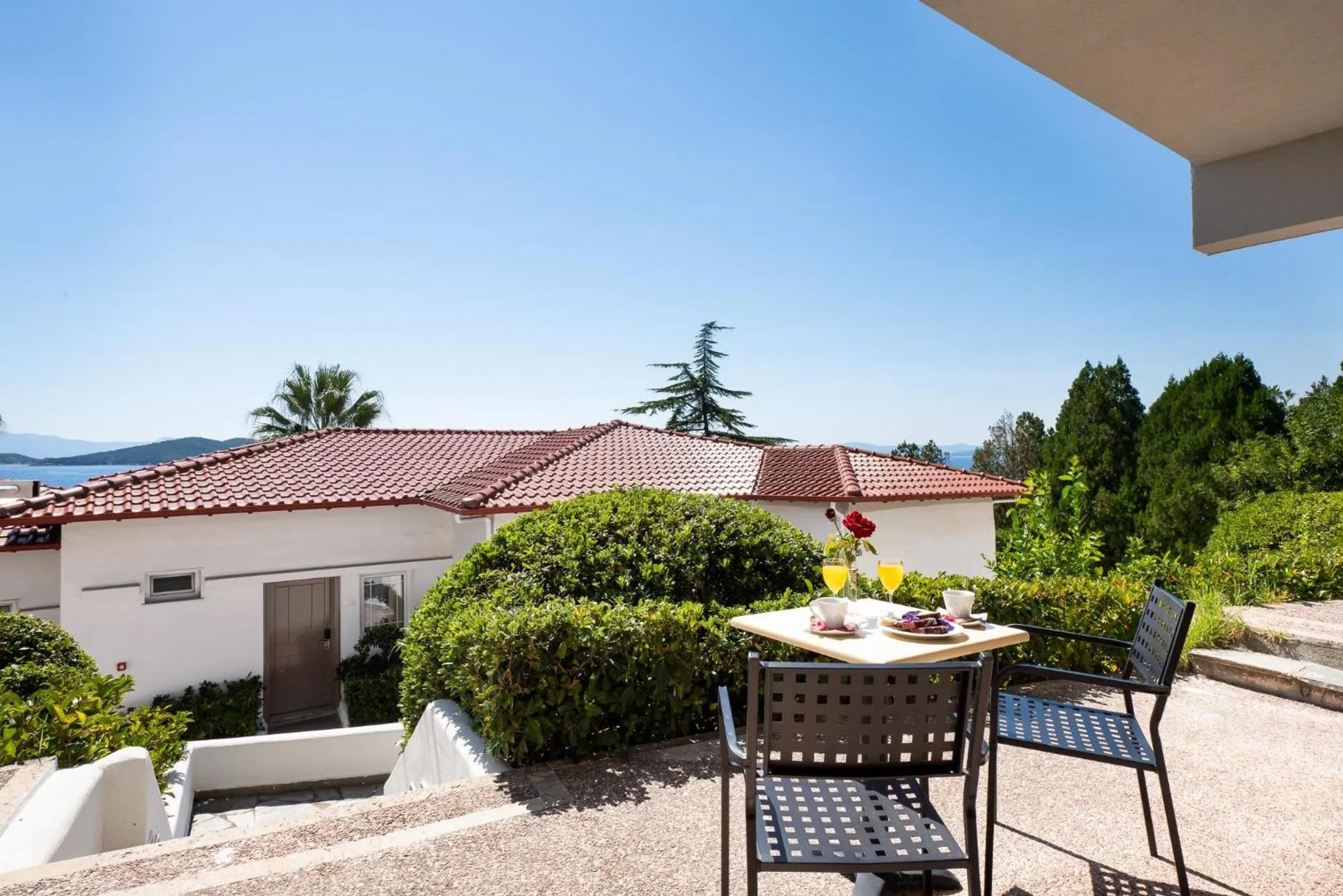 Balcony/Terrace in Alexandros Palace