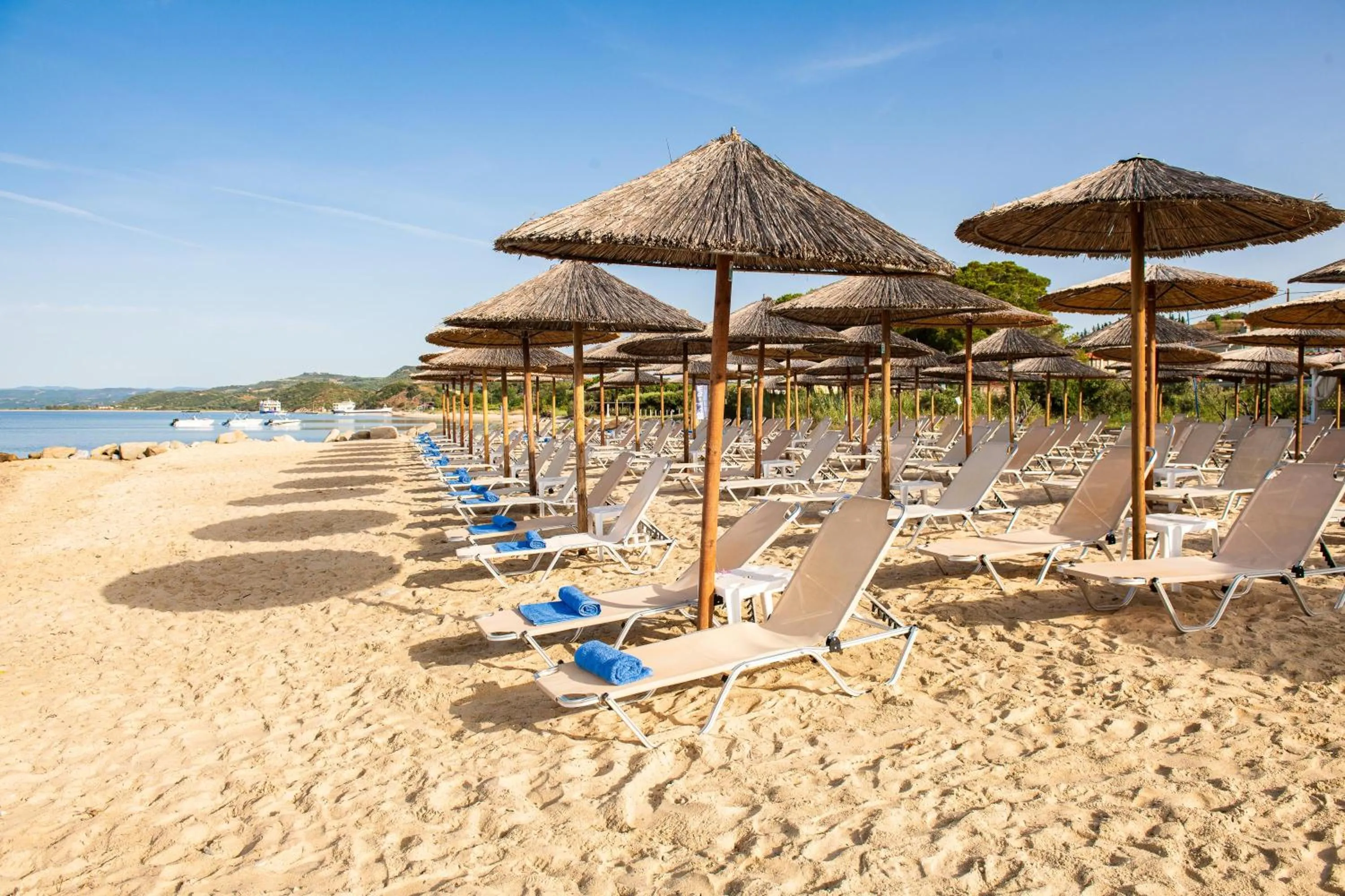 Beach in Alexandros Palace