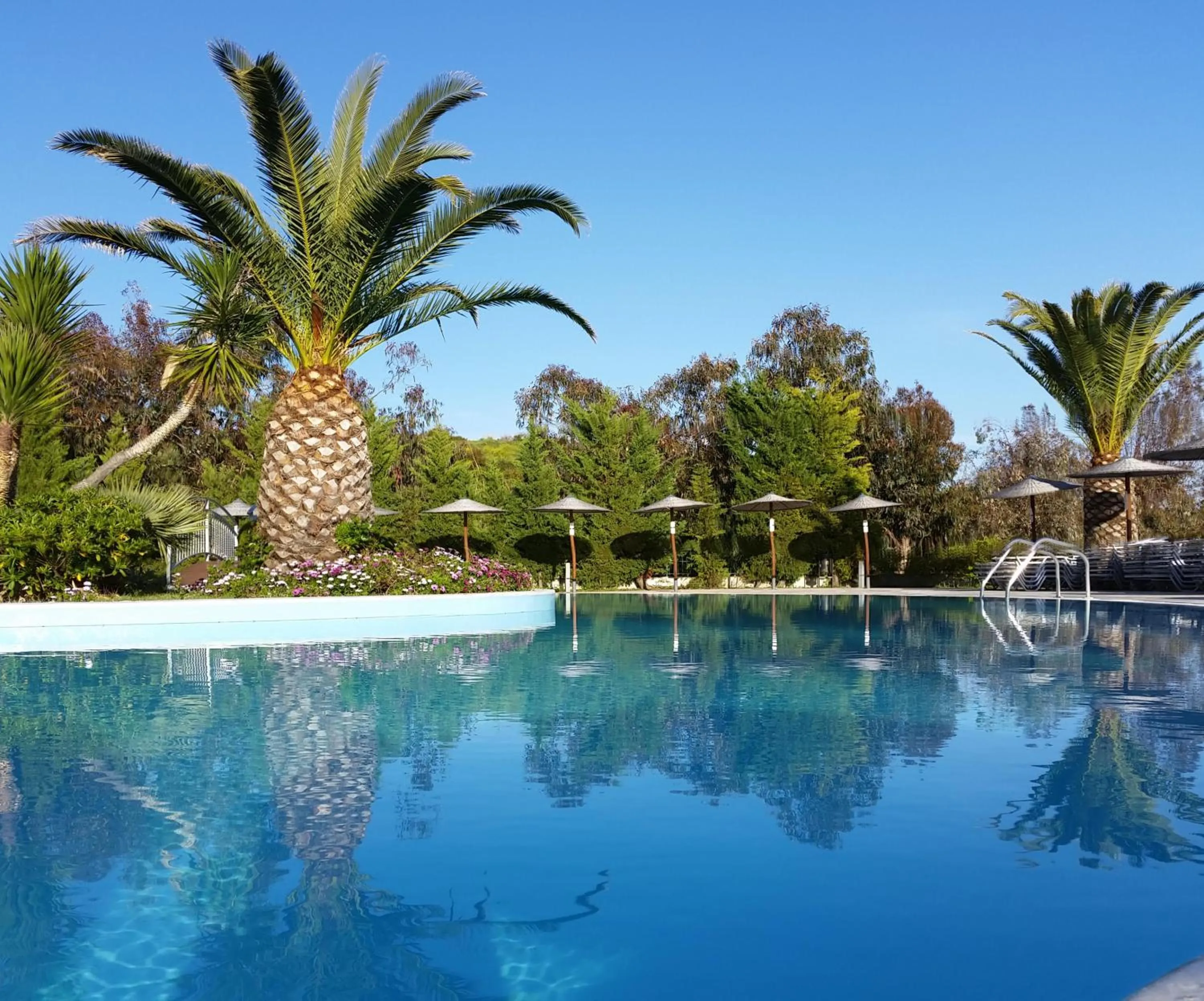 Swimming pool in Alexandros Palace