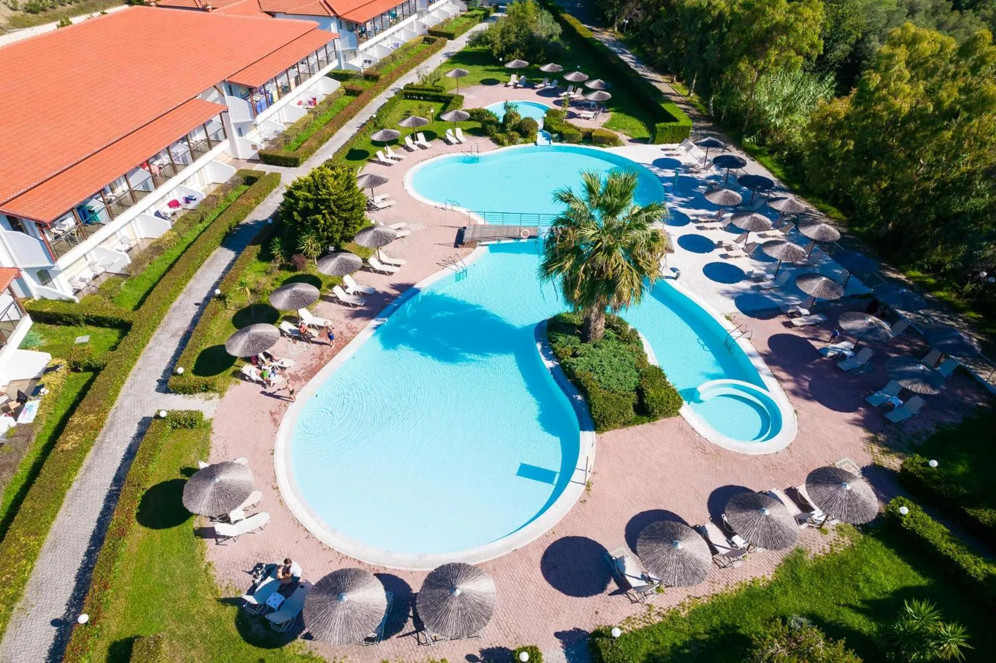 Swimming pool in Alexandros Palace