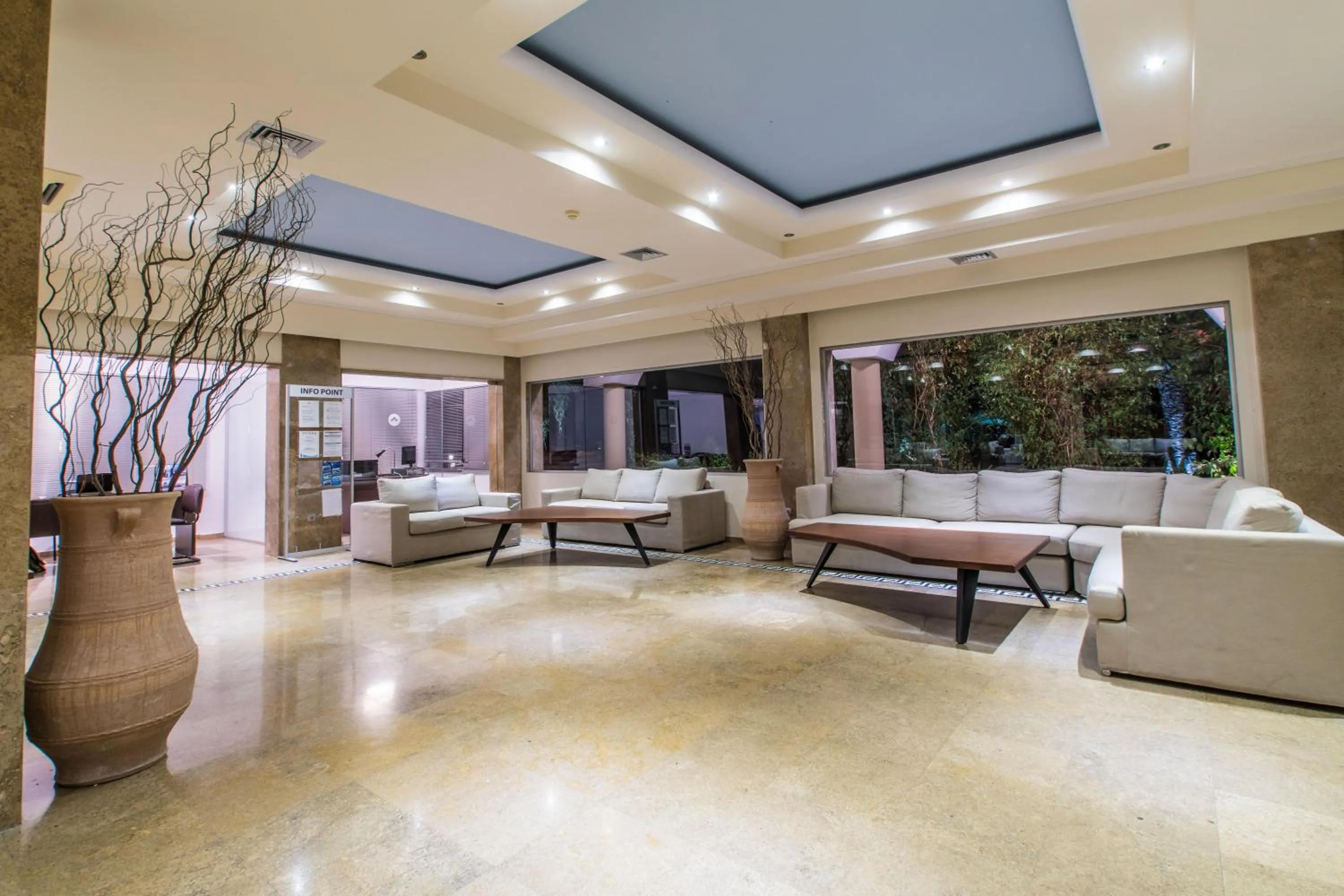 Lobby or reception in Alexandros Palace