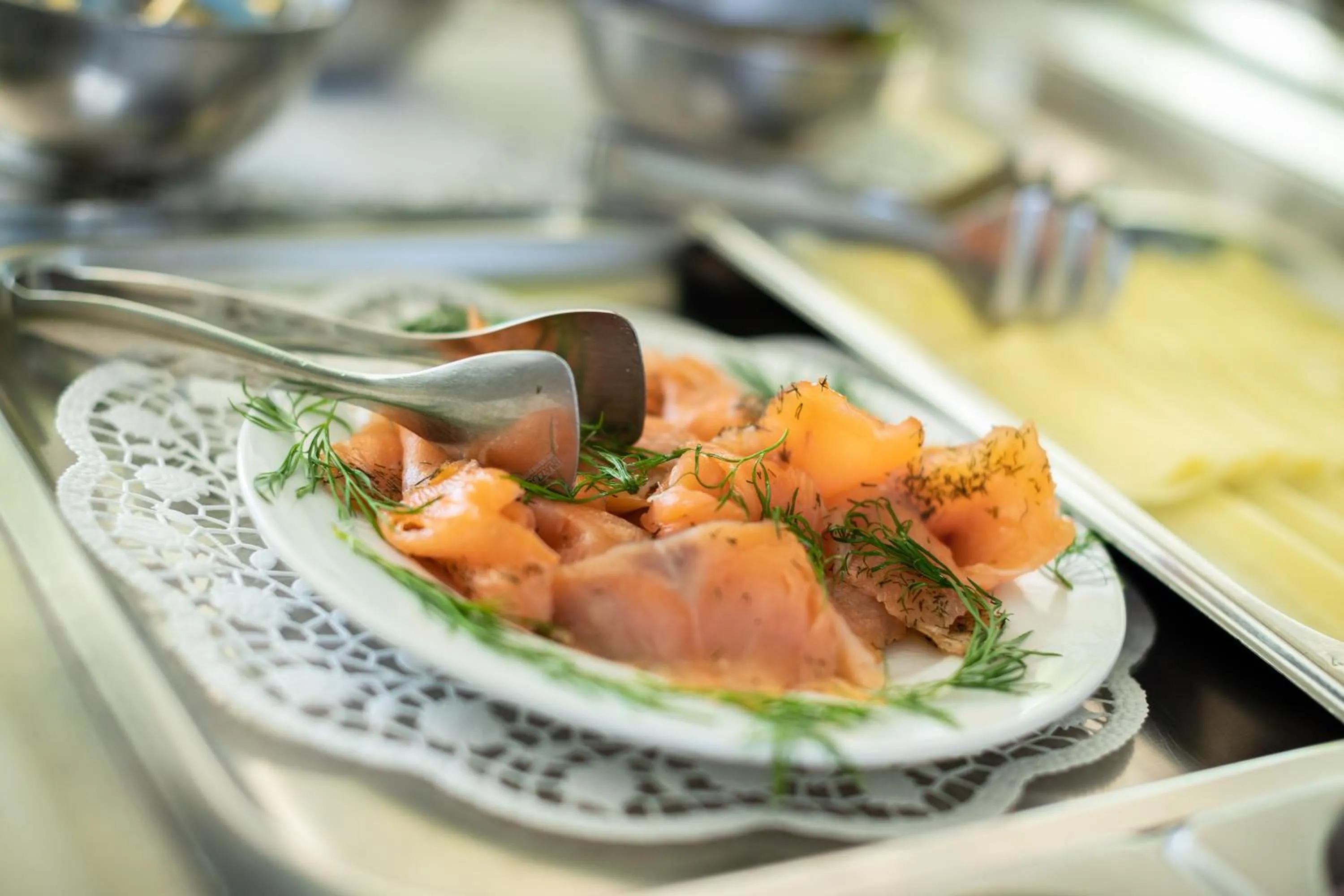 Food and drinks in Hotel Greenrooms