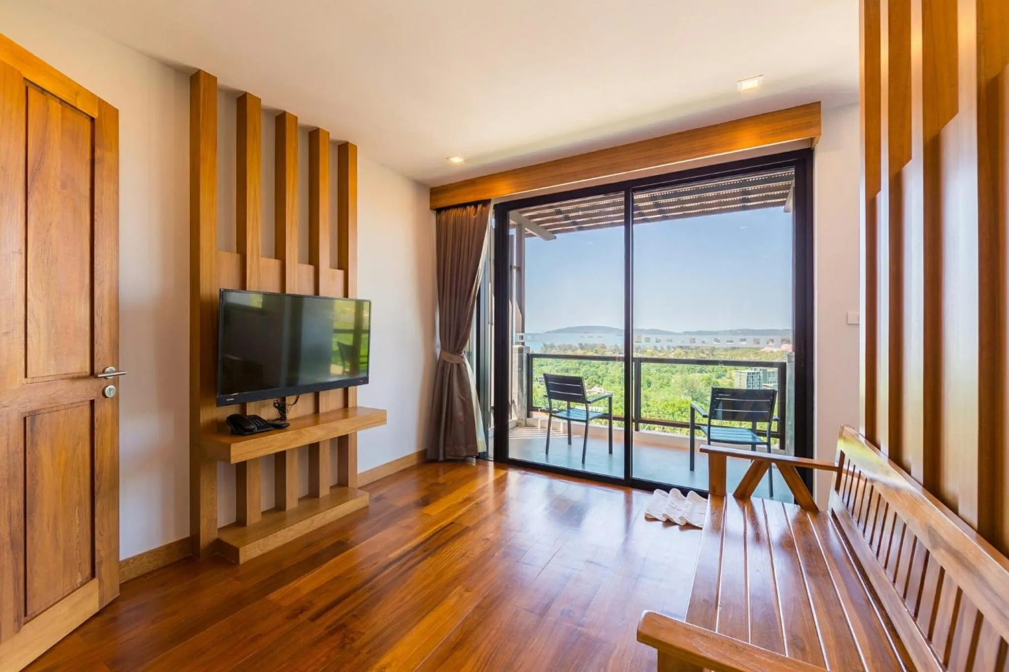 Seating area in Andakiri Pool Villa Panoramic Sea View