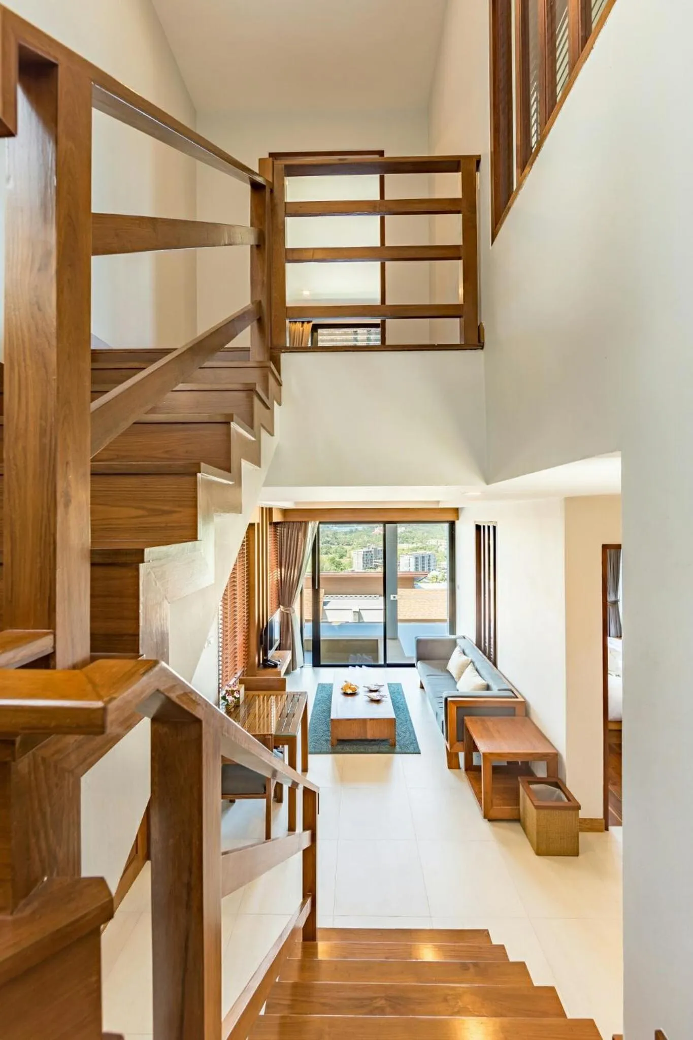 Floor plan, Bed in Andakiri Pool Villa Panoramic Sea View