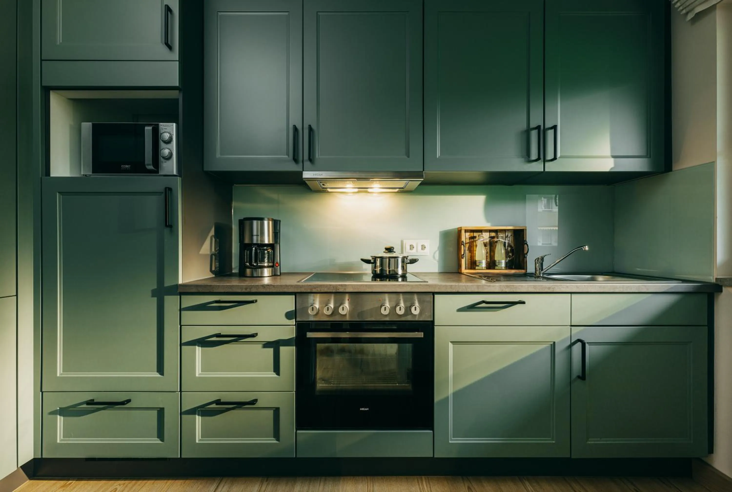 kitchen in Romantik Hotel Jagdhaus Eiden am See