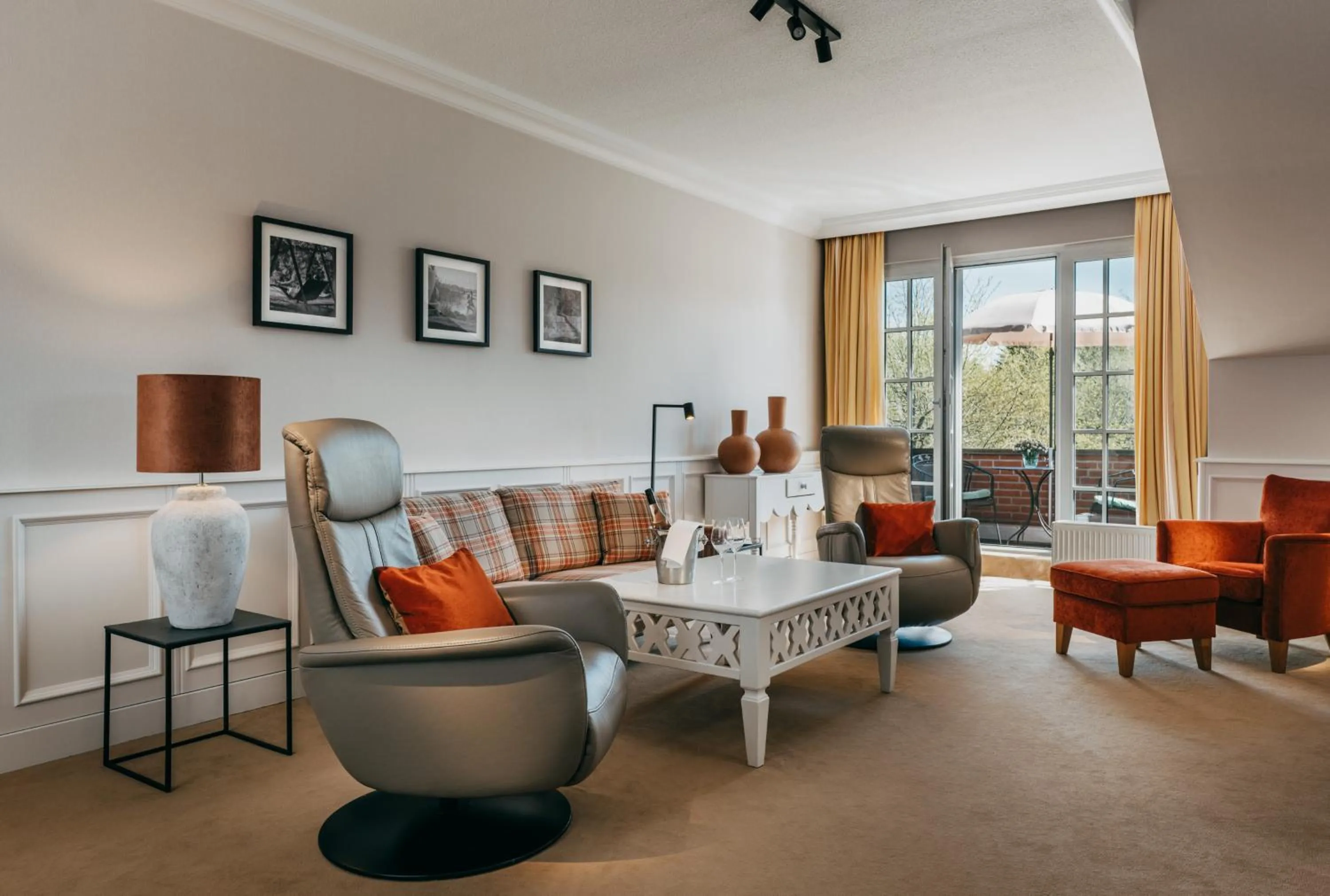 Living room in Romantik Hotel Jagdhaus Eiden am See