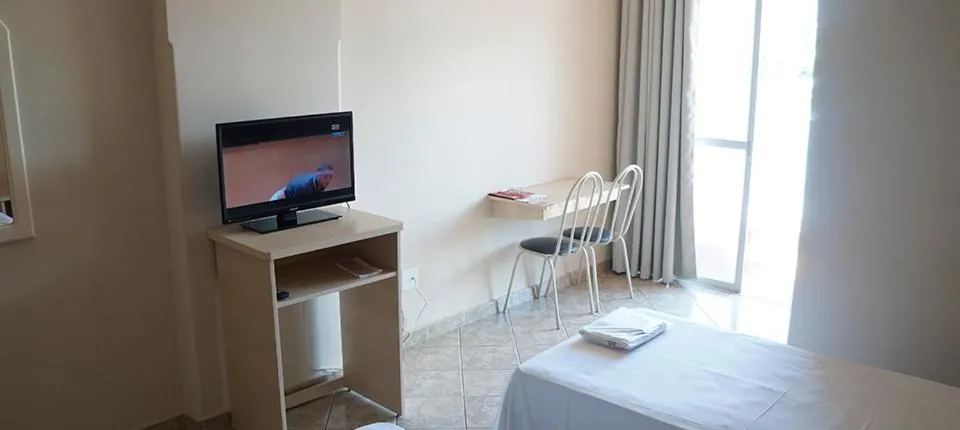 Bed in Manhuaçu Center Hotel