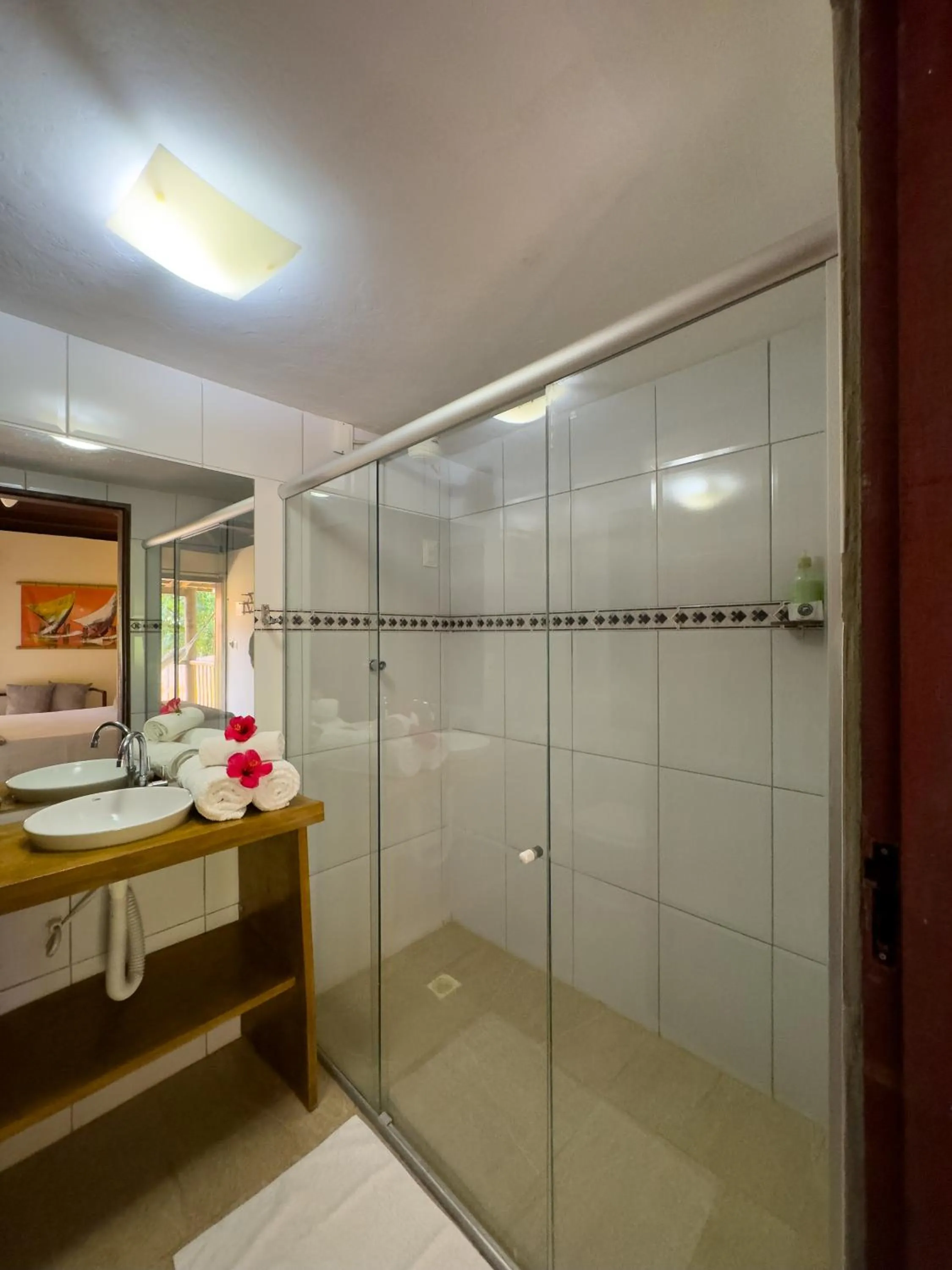 Shower in Pousada Berro do Jeguy