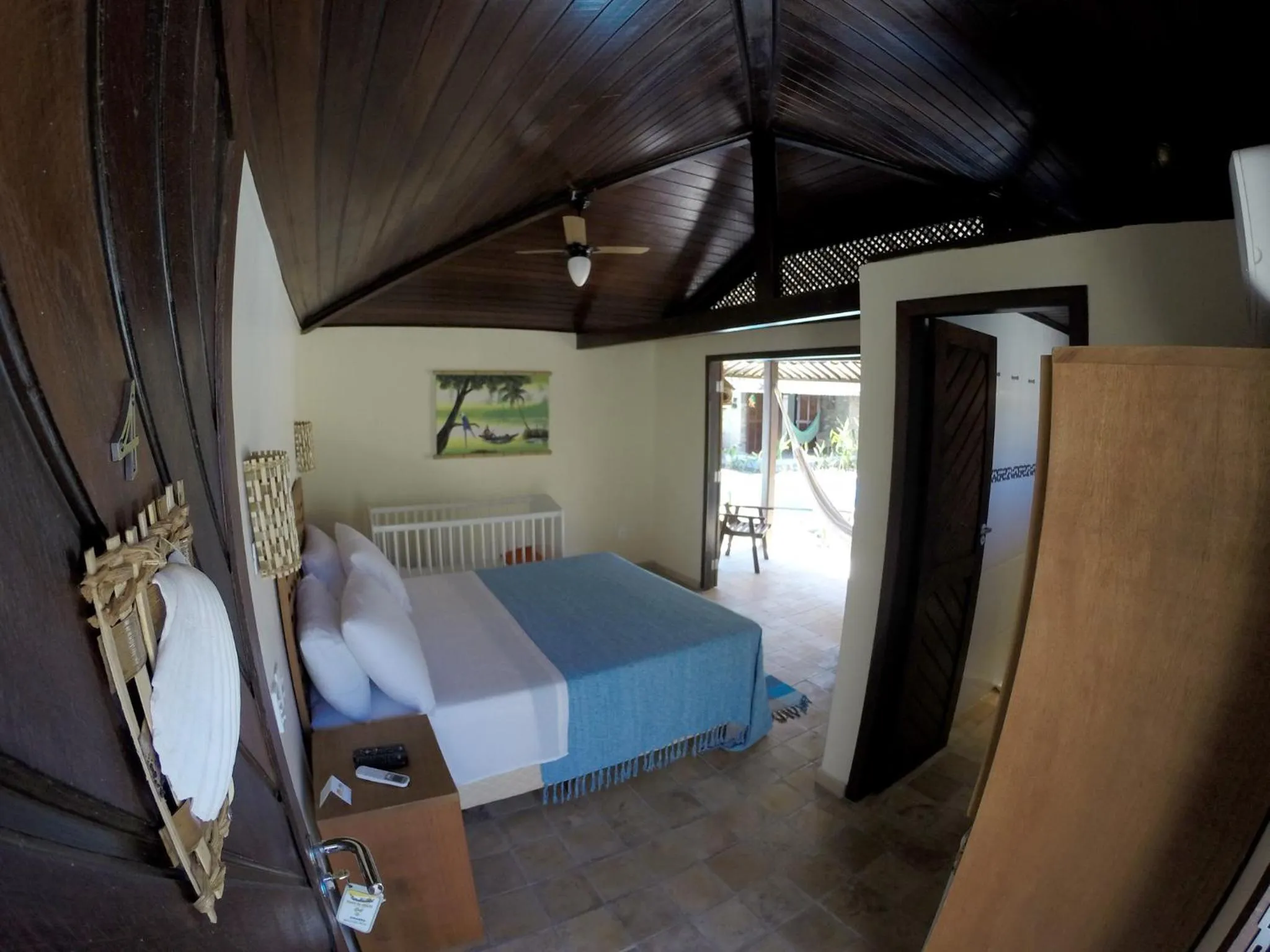 Photo of the whole room, Bed in Pousada Berro do Jeguy