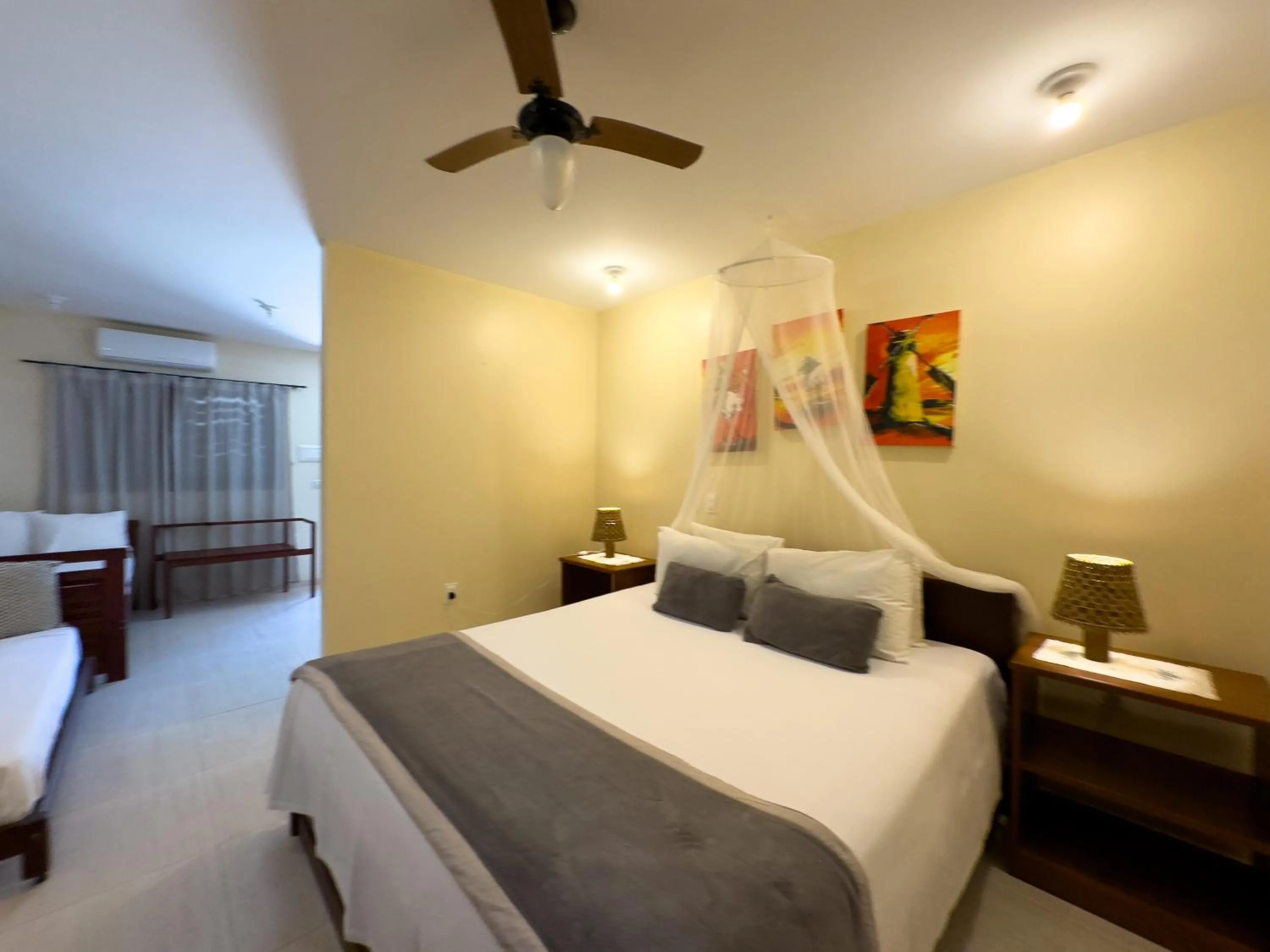 Bed in Pousada Berro do Jeguy