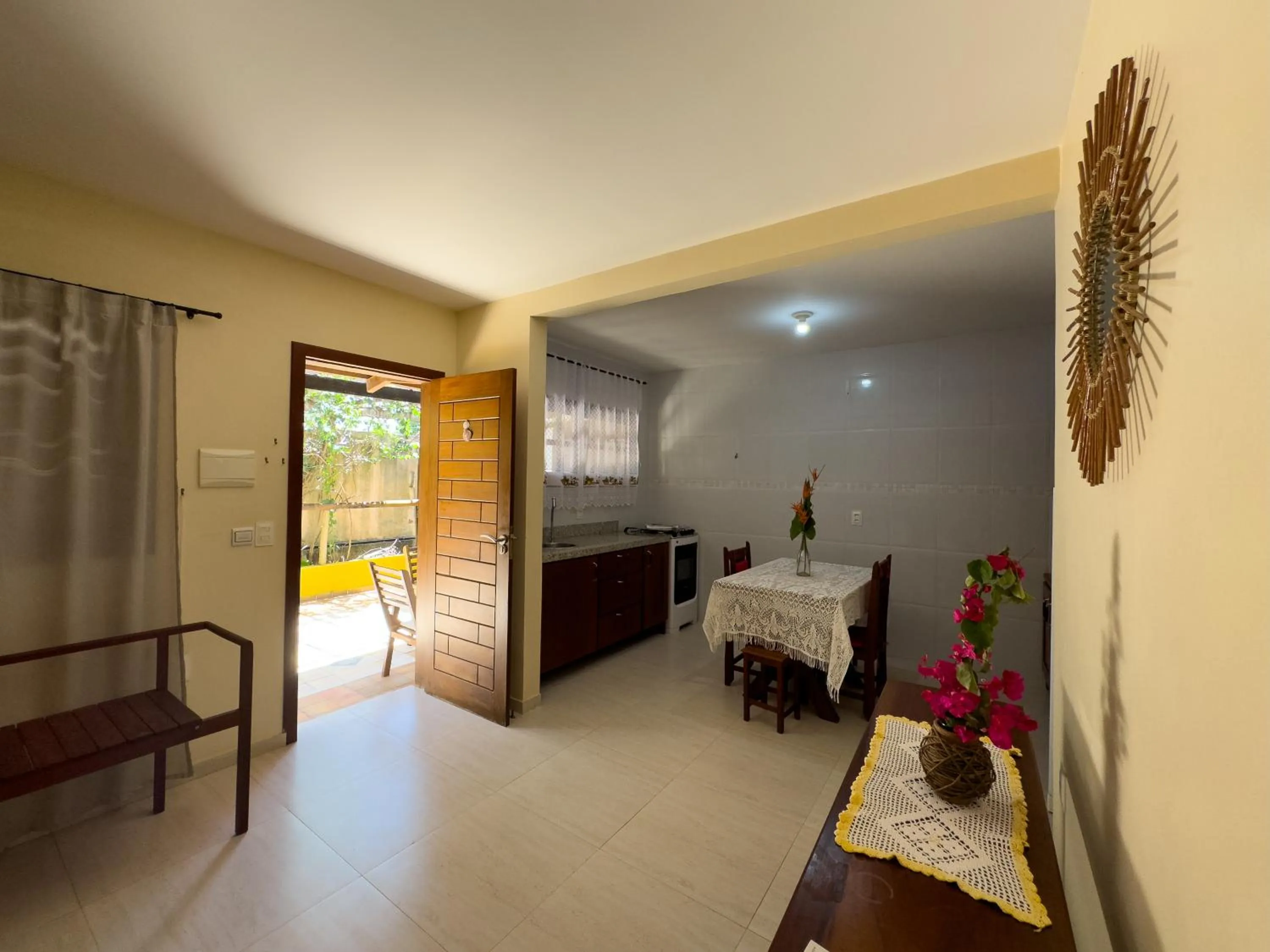 Bed in Pousada Berro do Jeguy