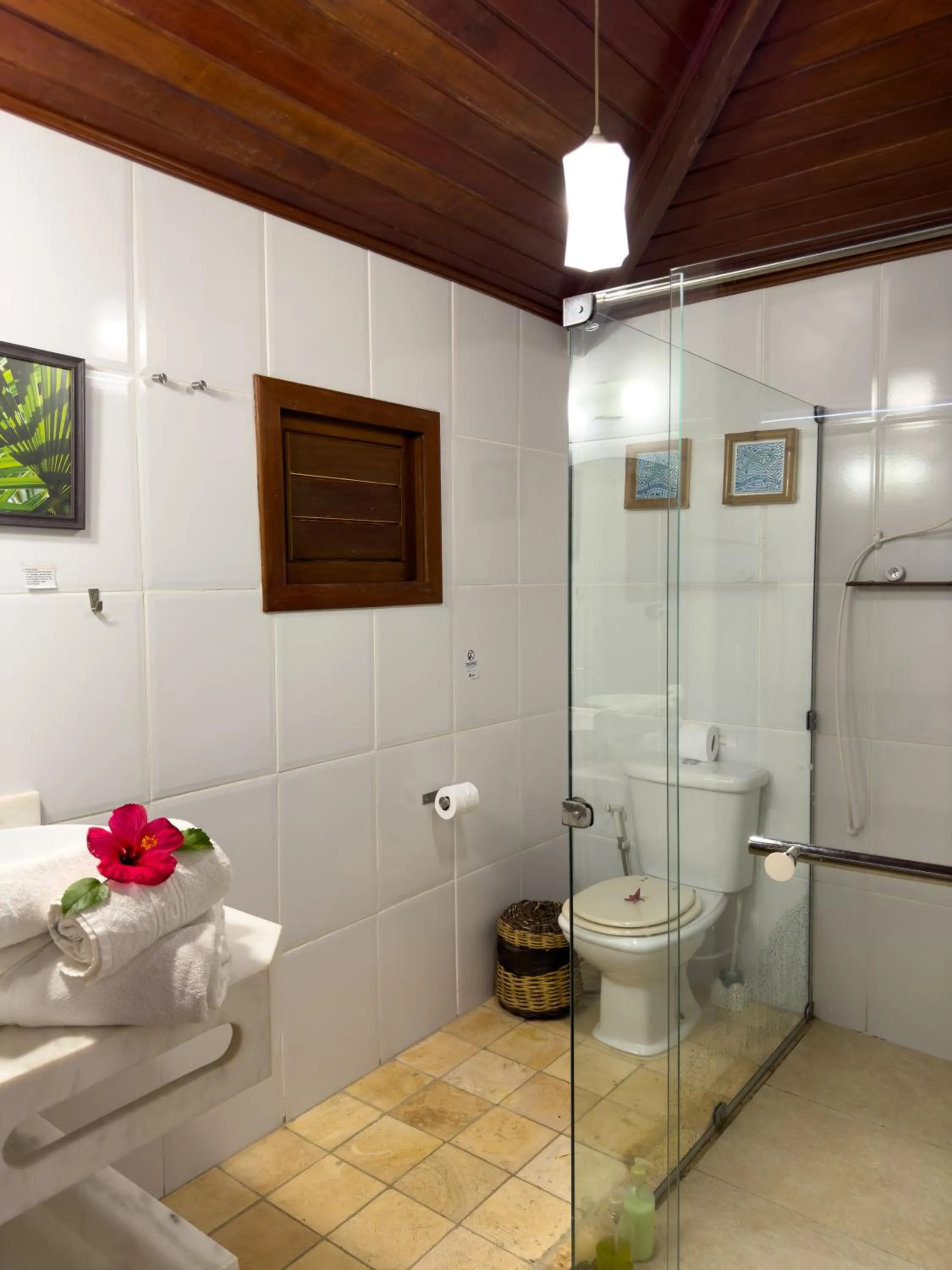 Shower in Pousada Berro do Jeguy