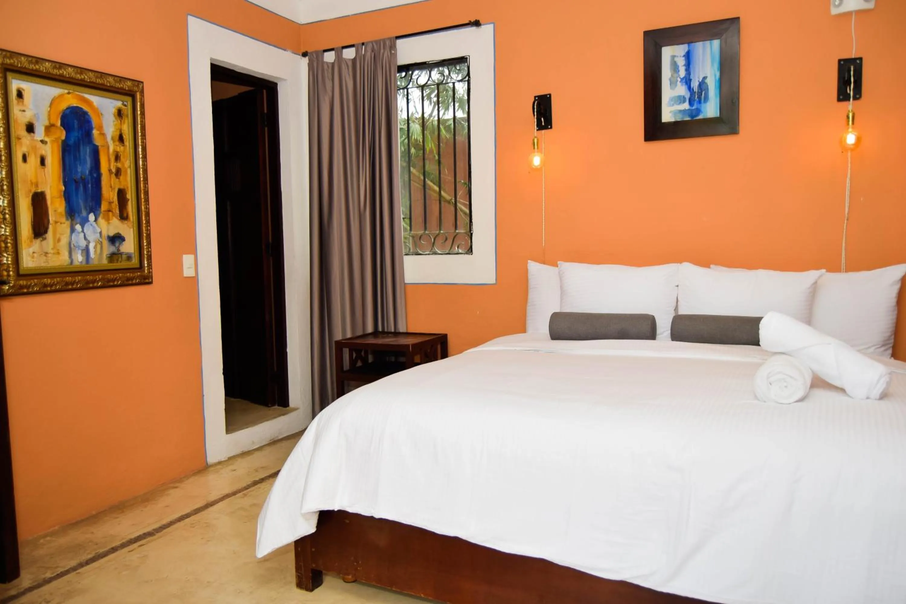 Bedroom, Bed in Art 64 Hotel Boutique - Adults Only