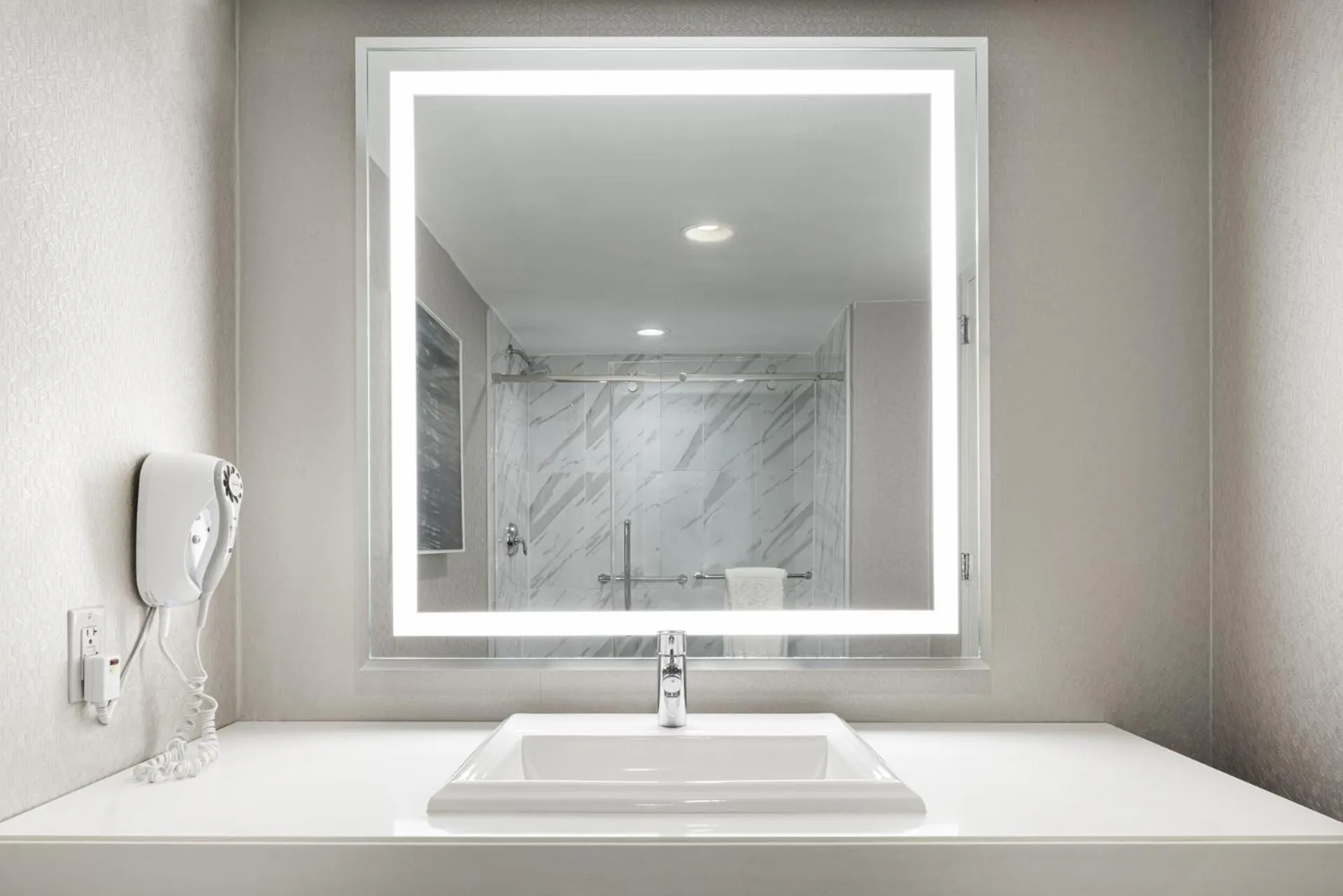 Bathroom in Tropicana Atlantic City, A Caesars Destination