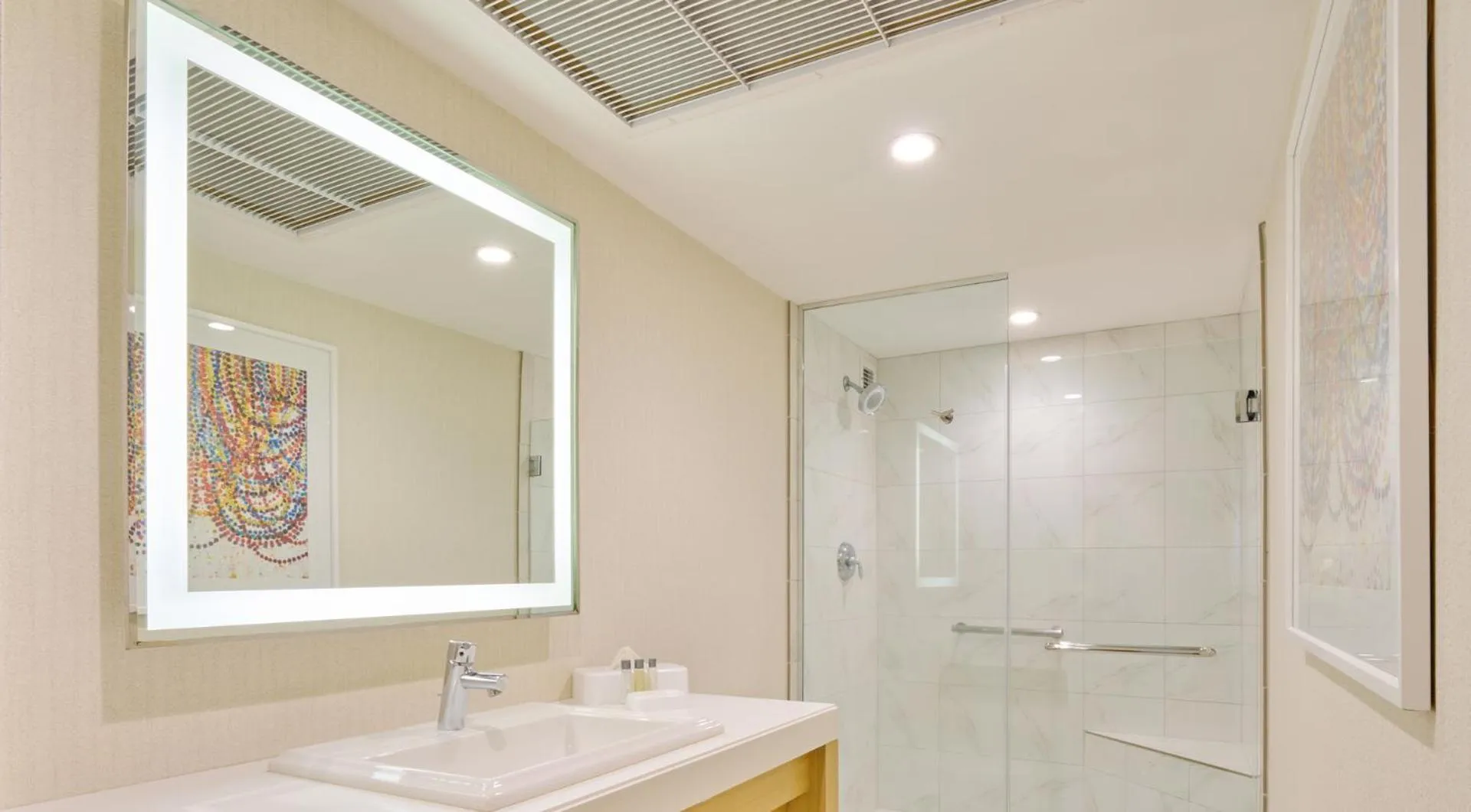 Bathroom in Tropicana Atlantic City, A Caesars Destination