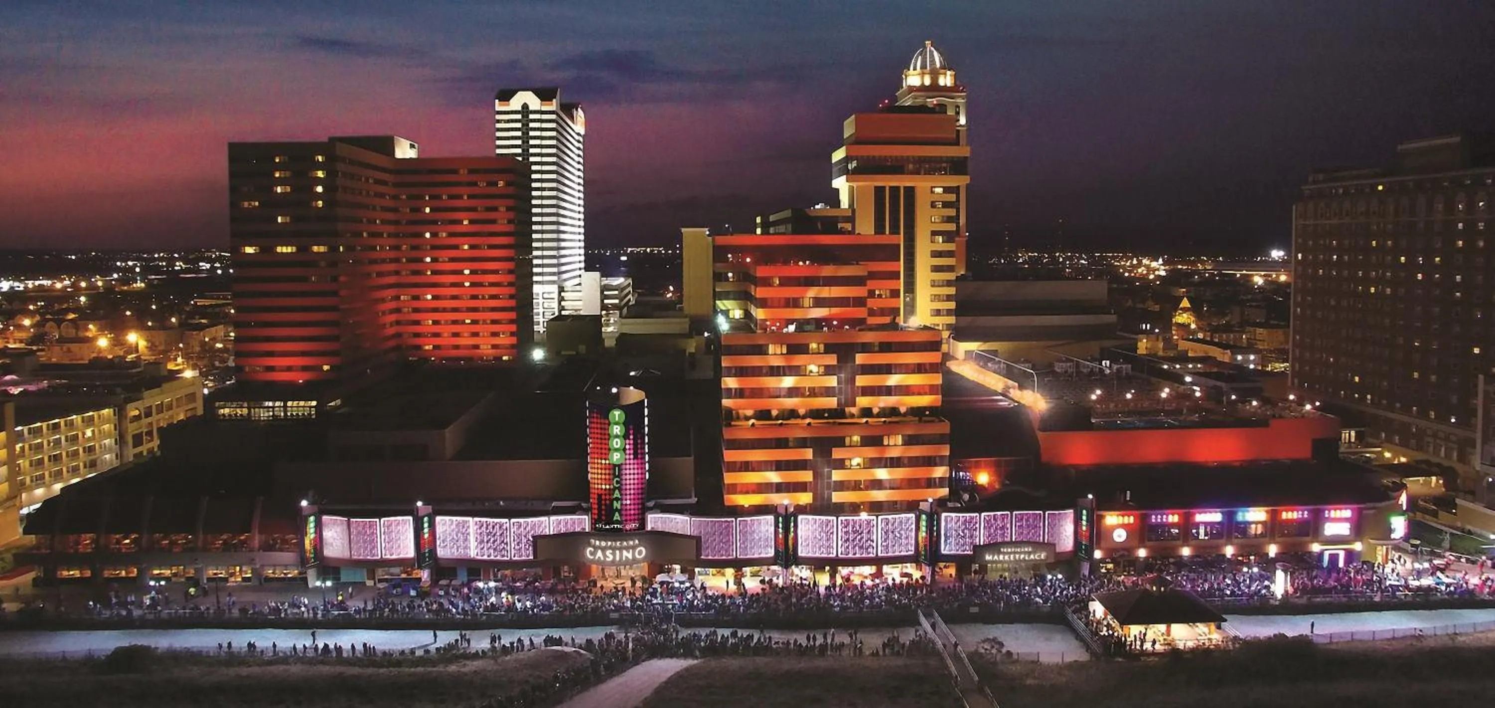 Bird's eye view in Tropicana Atlantic City, A Caesars Destination