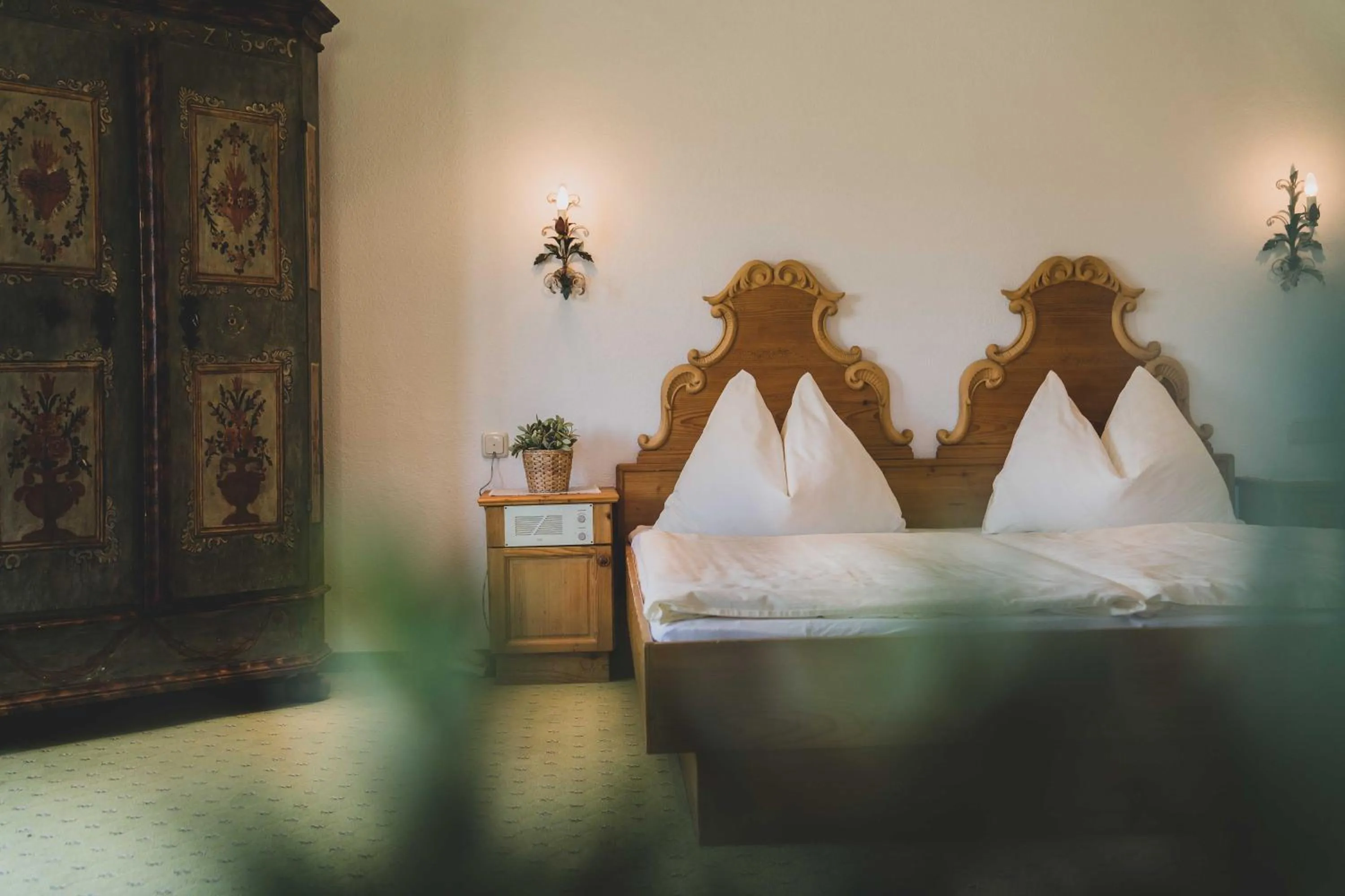 Bed in Bergrose Hideaway