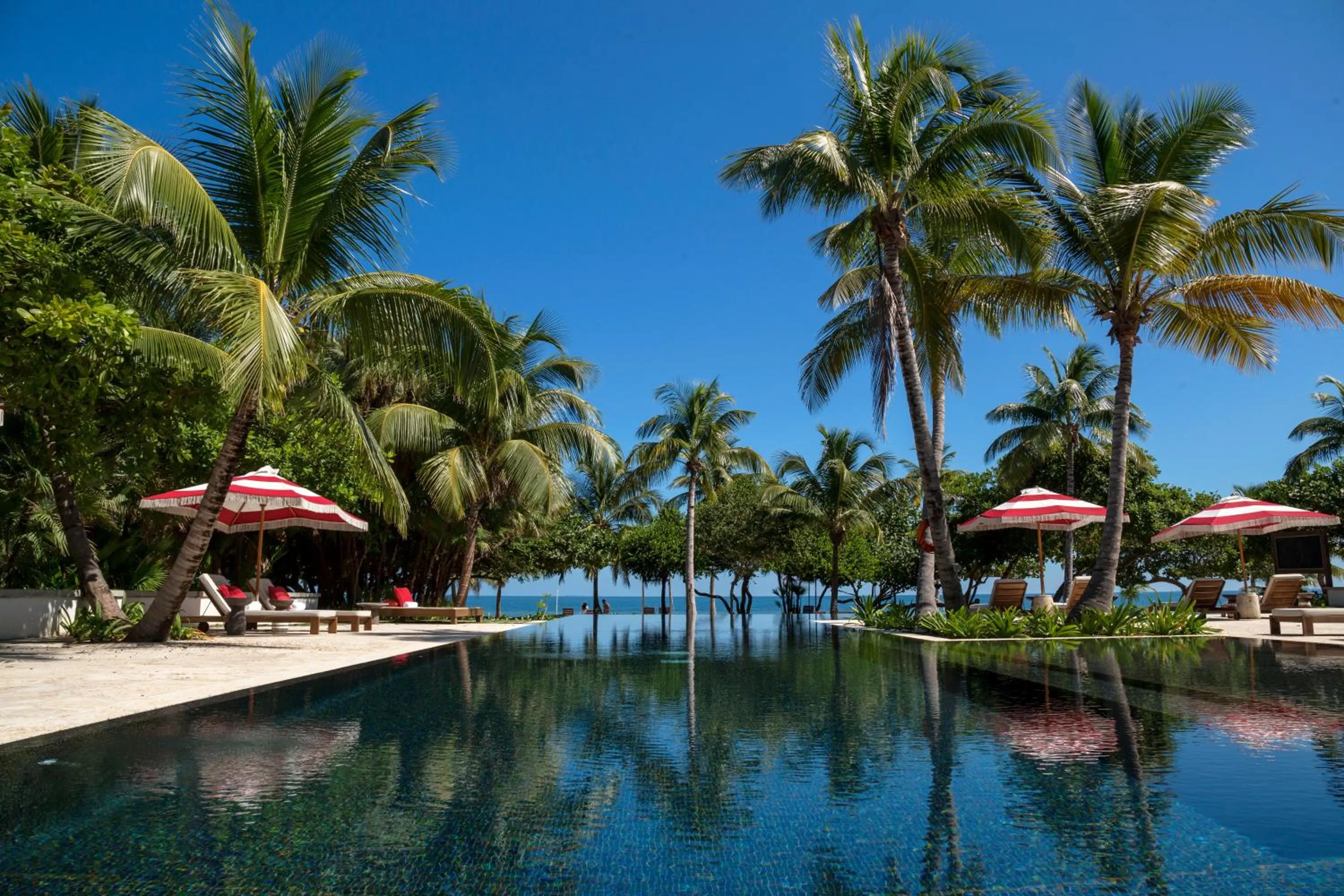 Pool view in Itz'ana Resort & Residences