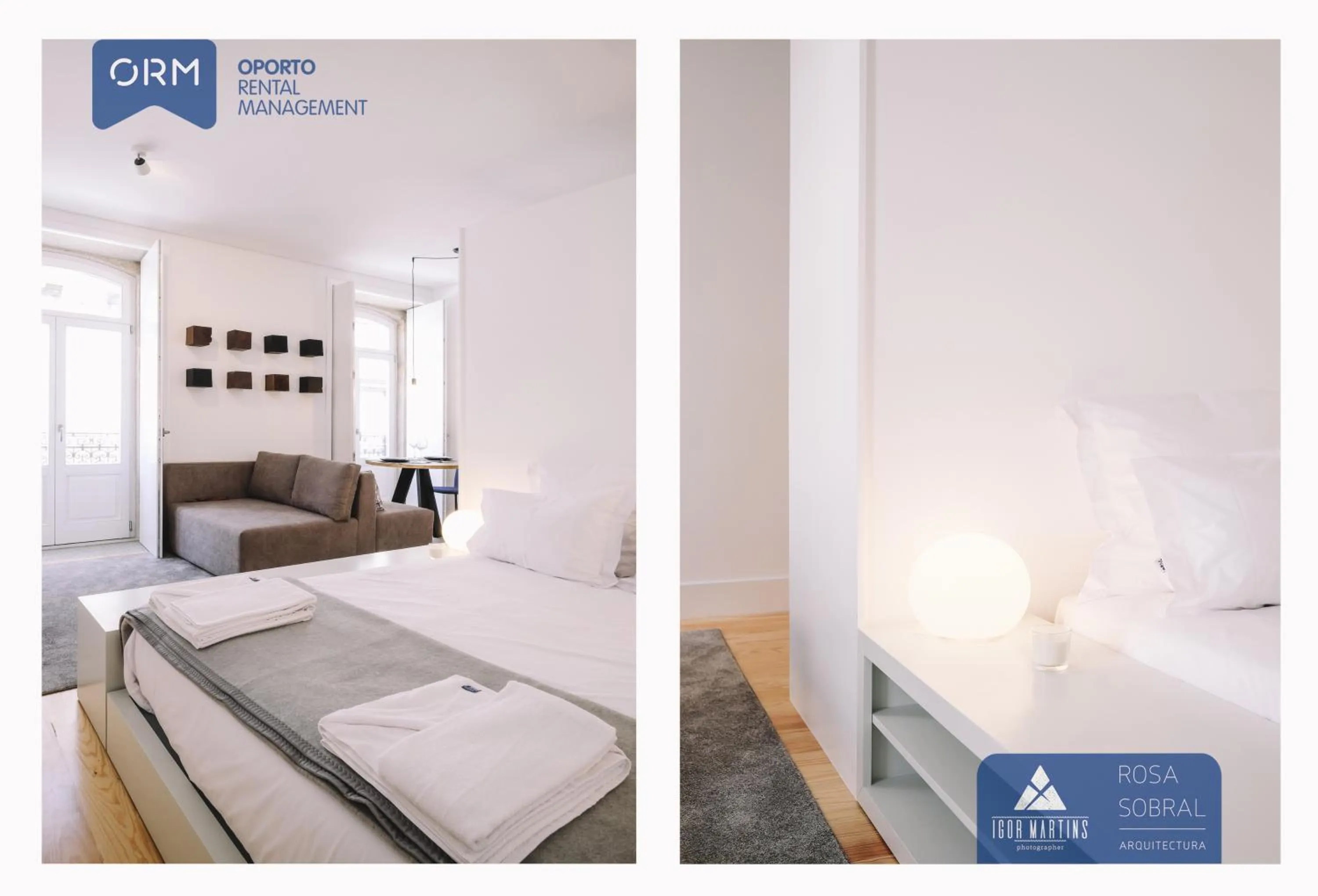 Bedroom, Bed in ORM - Almada Apartments