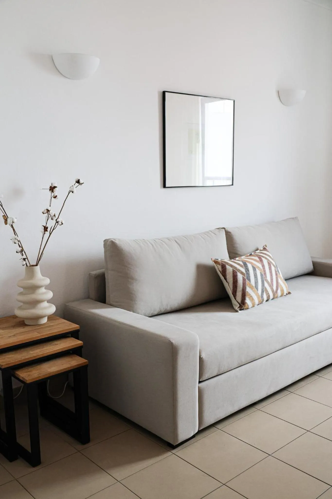 Living room in Apartamentos Rossio Mar
