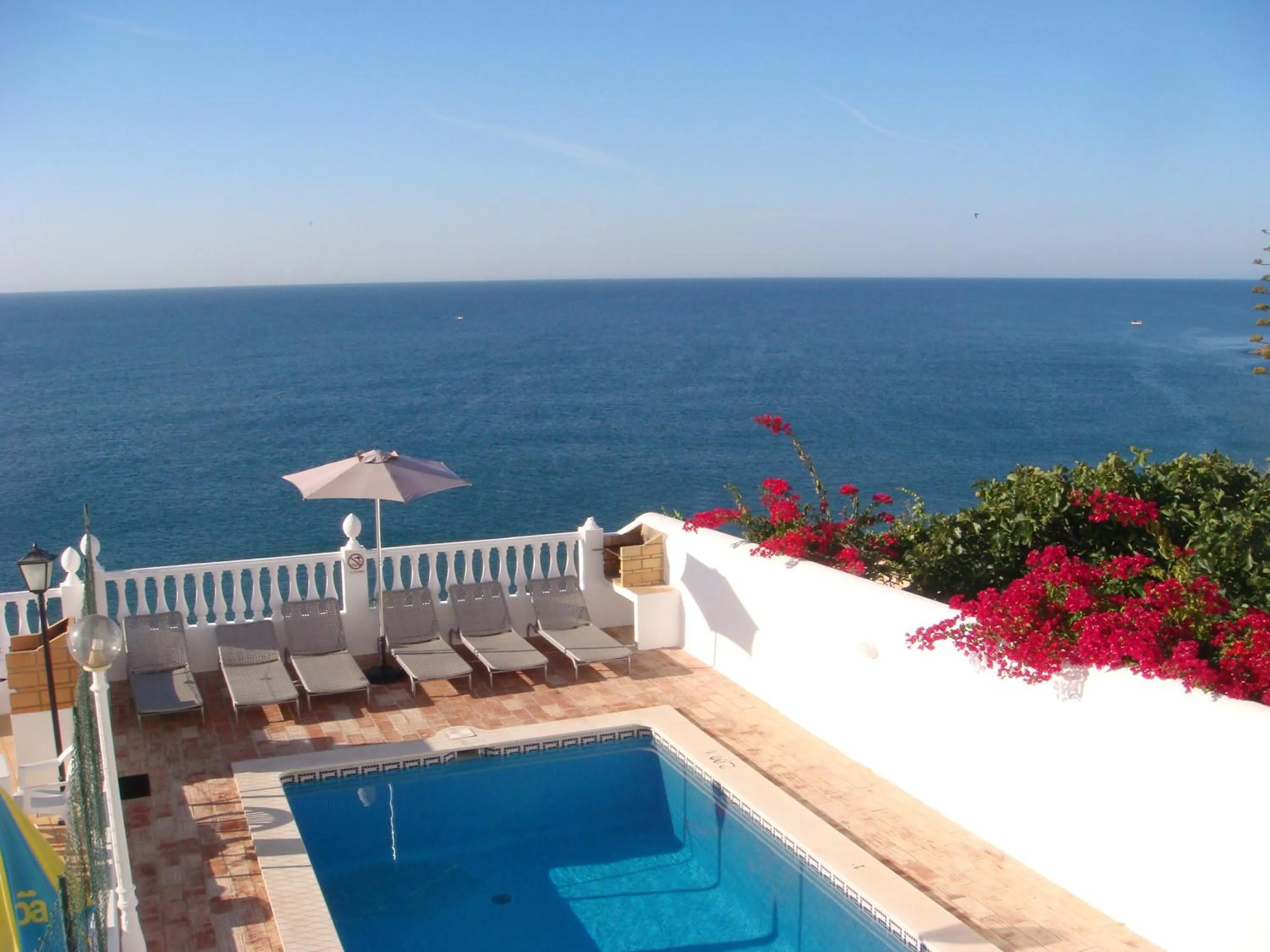 Pool view in Apartamentos Rossio Mar