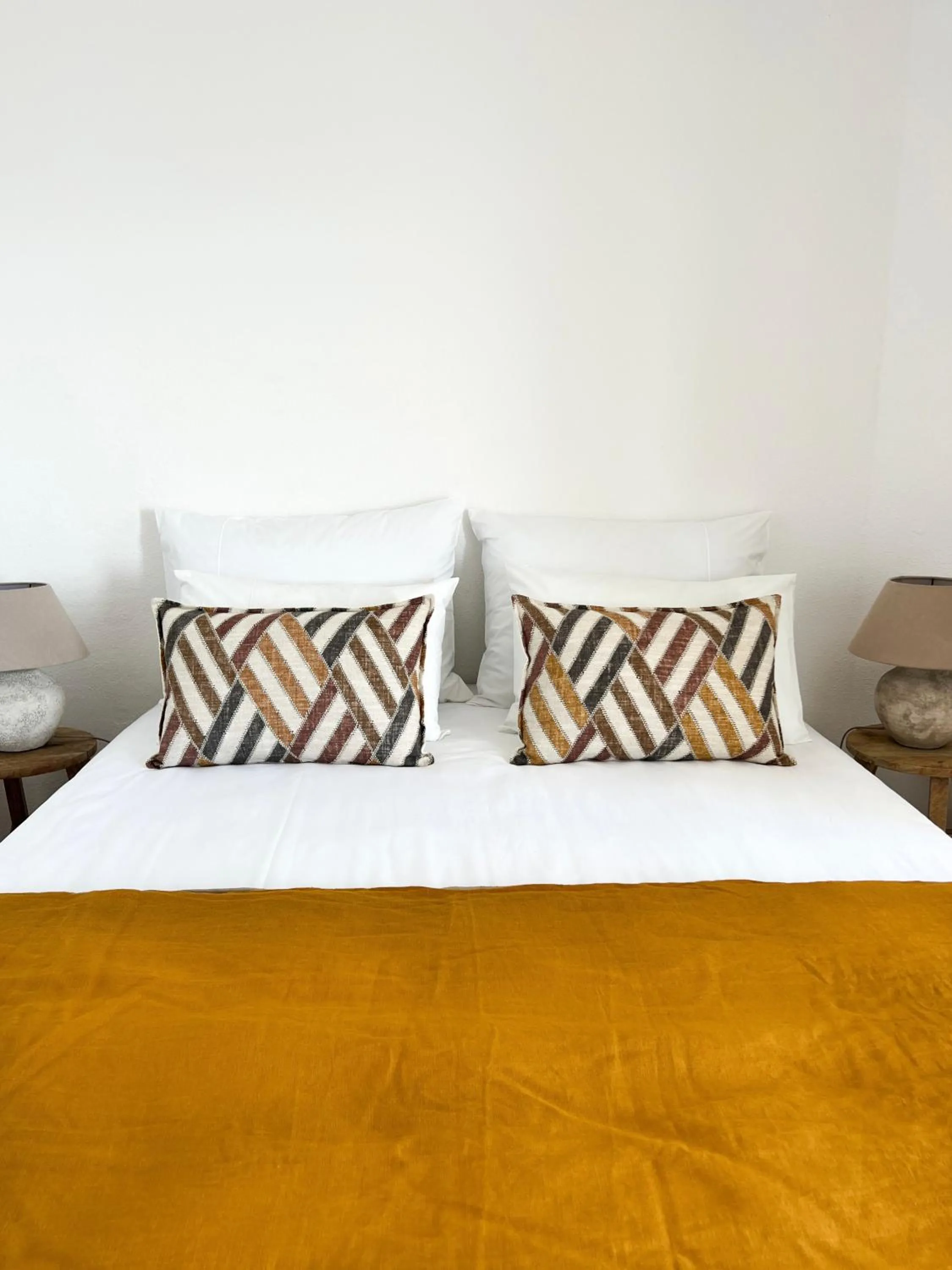 Bed in Apartamentos Rossio Mar