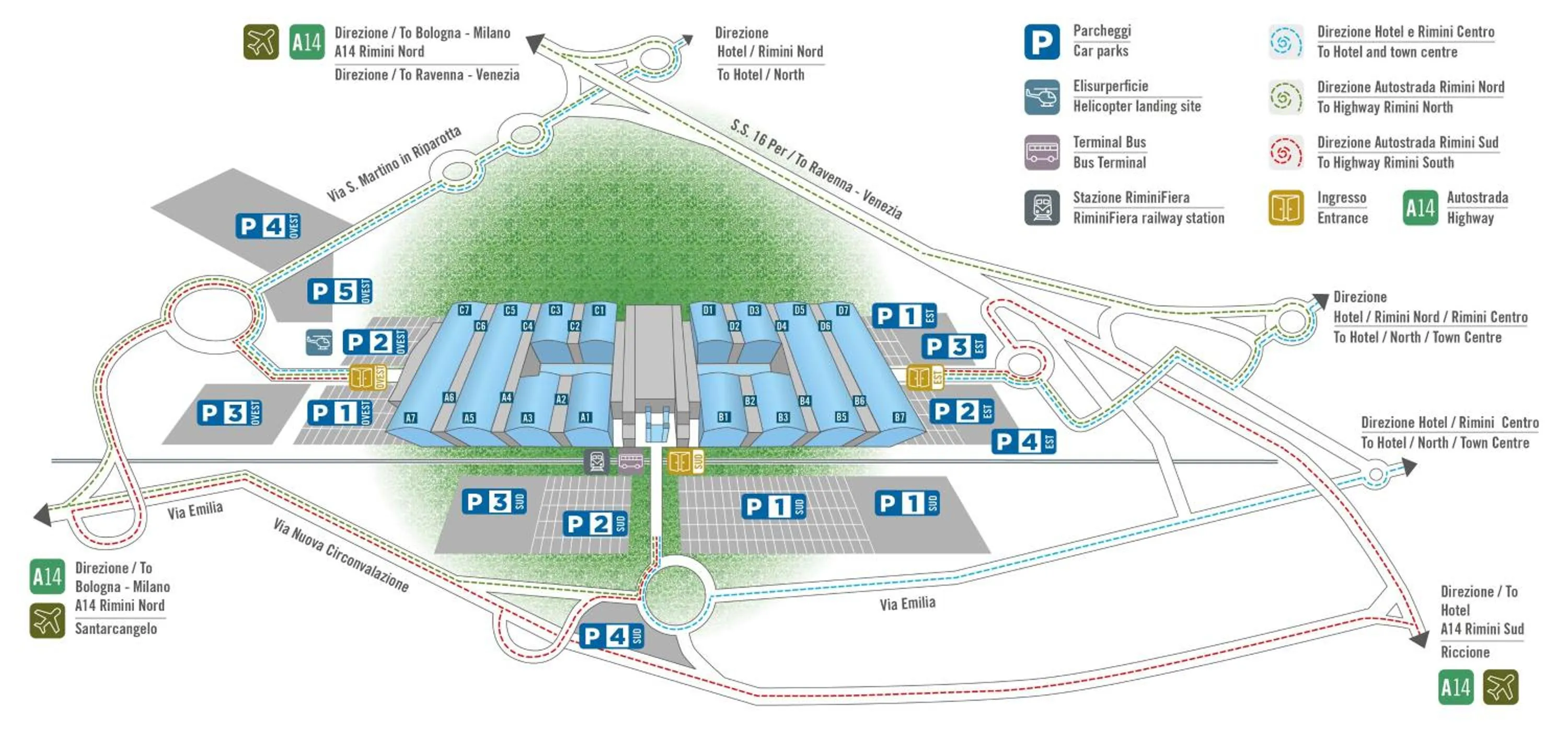 Floor plan in ACasaMia WelcHome Hotel