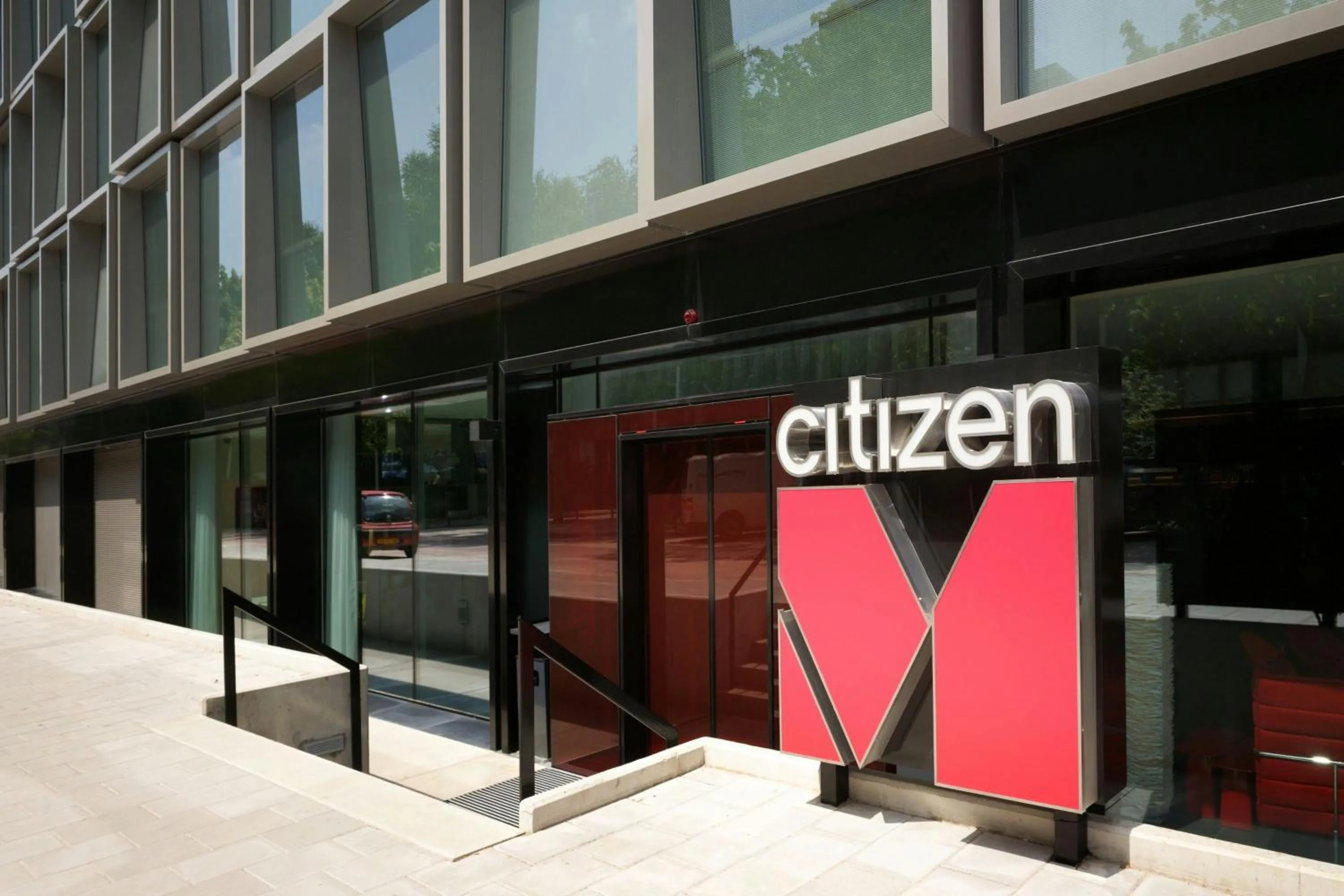 View (from property/room) in citizenM Amsterdam South