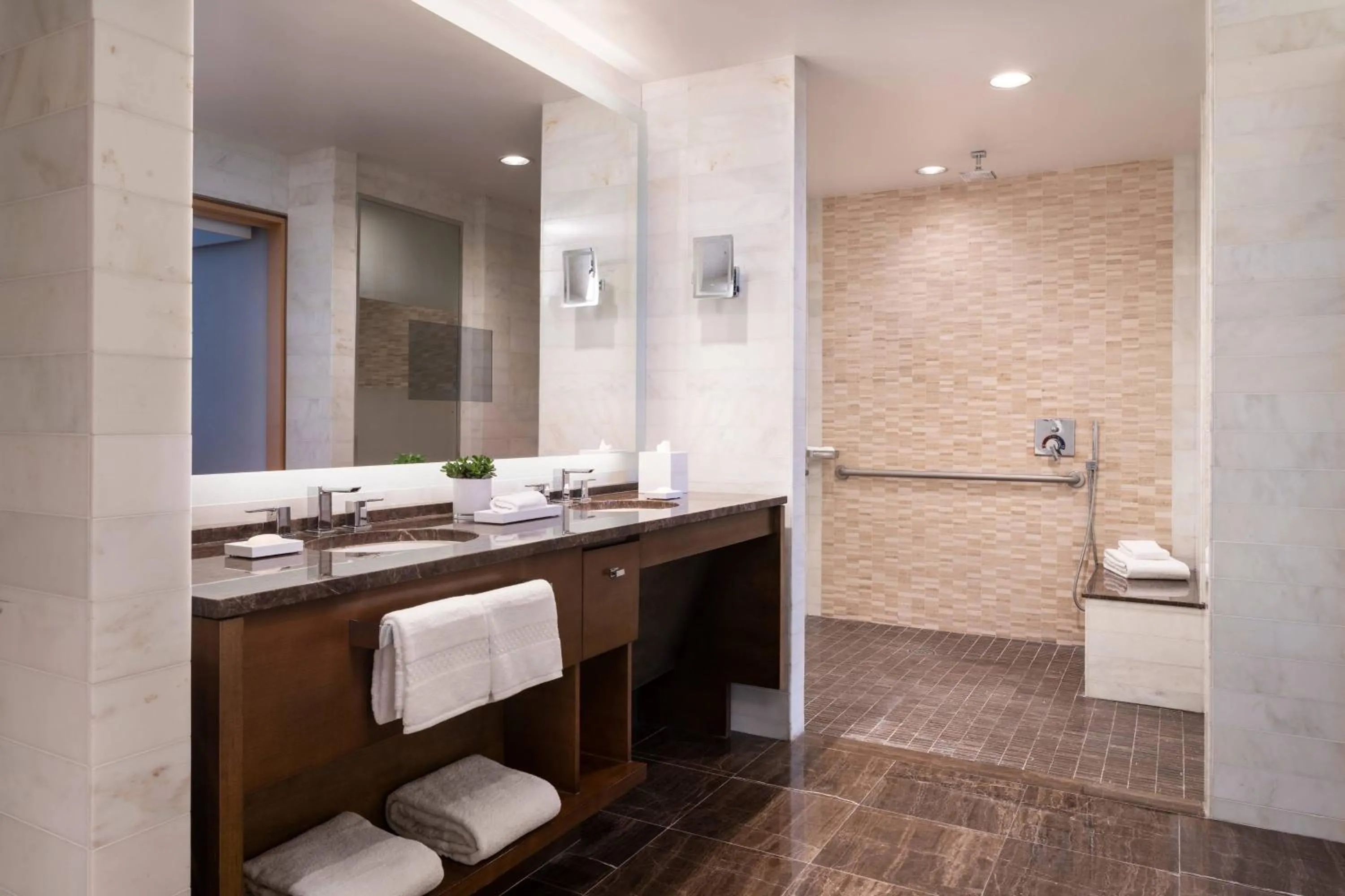 Bathroom in The Ritz-Carlton, Los Angeles L.A. Live