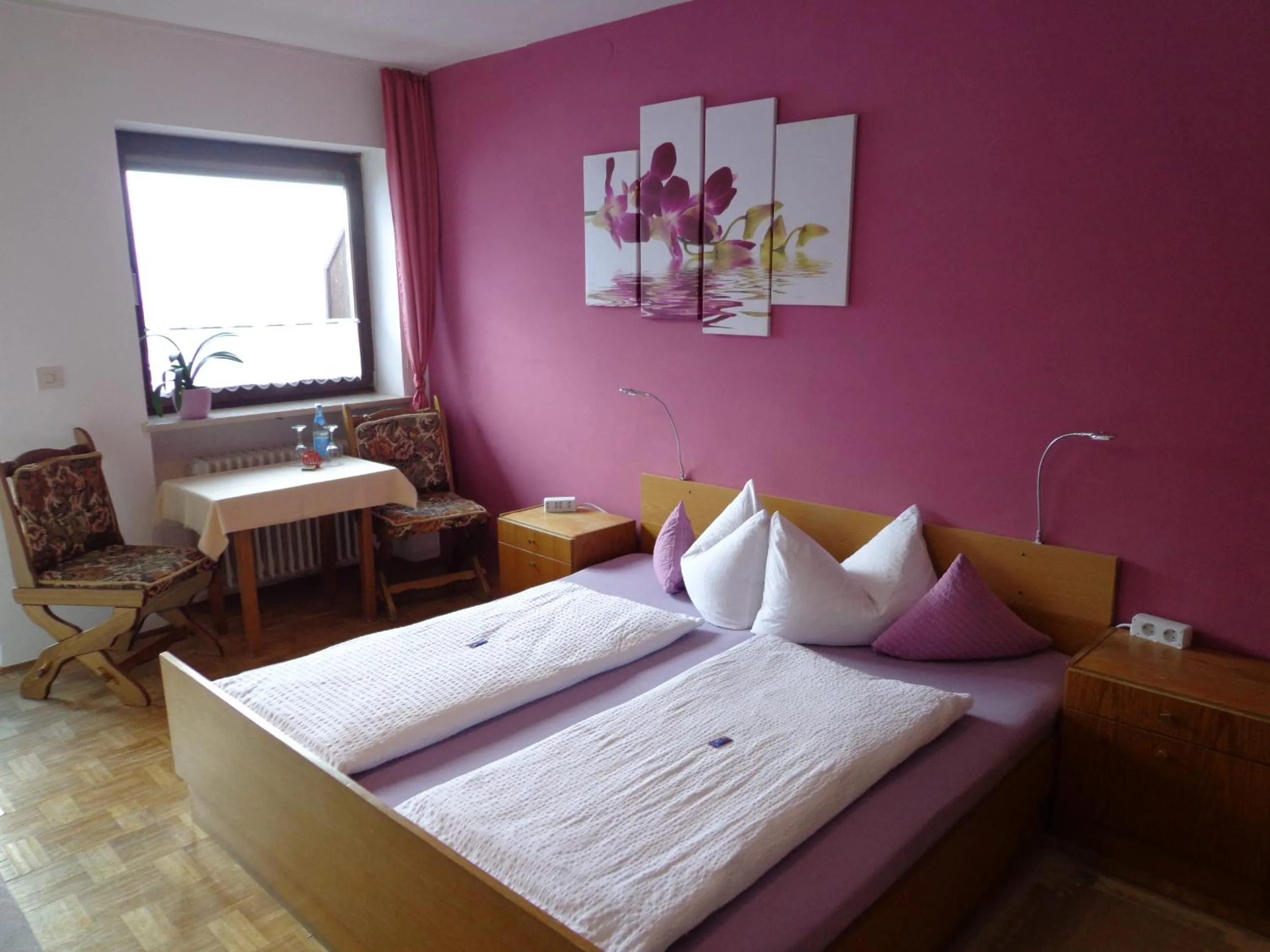 Bed in Pension Schamberger