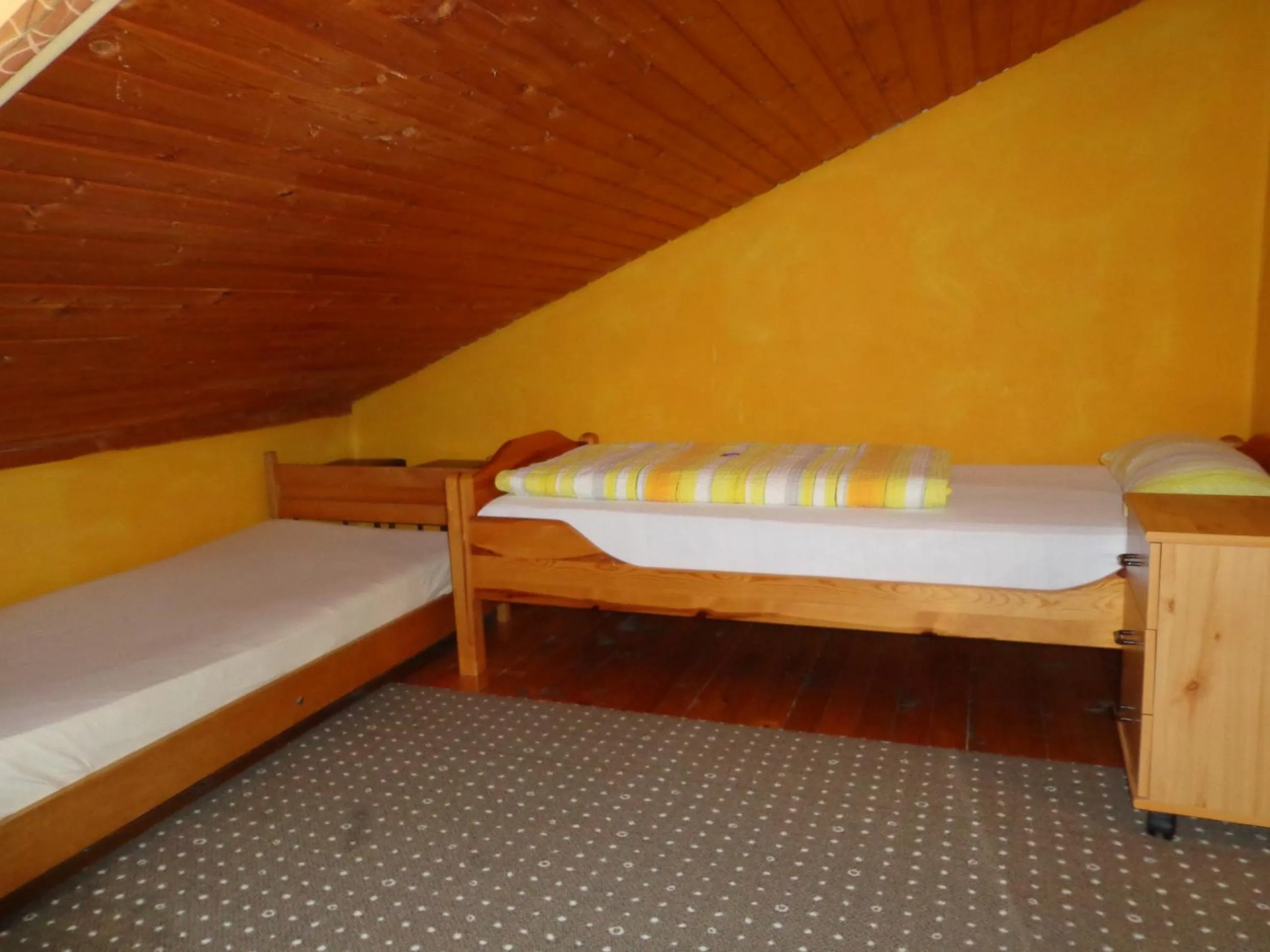 Bed in Pension Schamberger