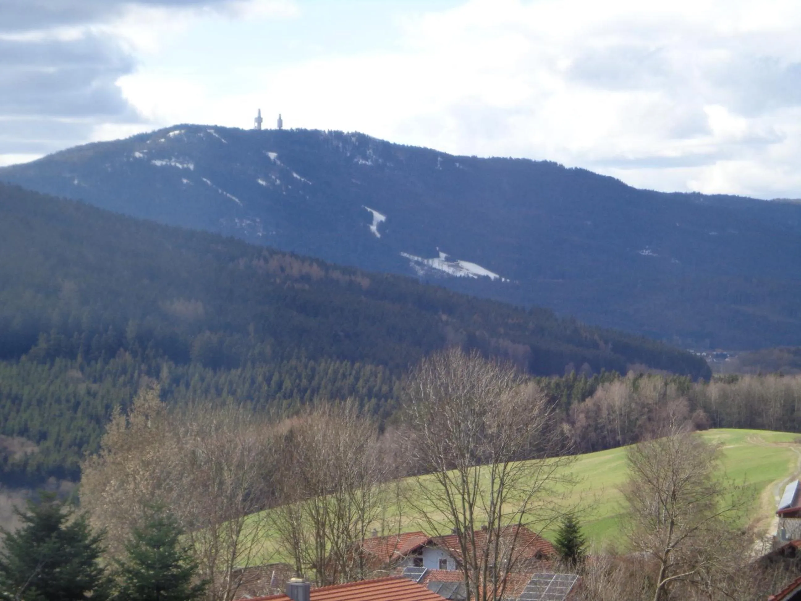 Natural landscape in Pension Schamberger