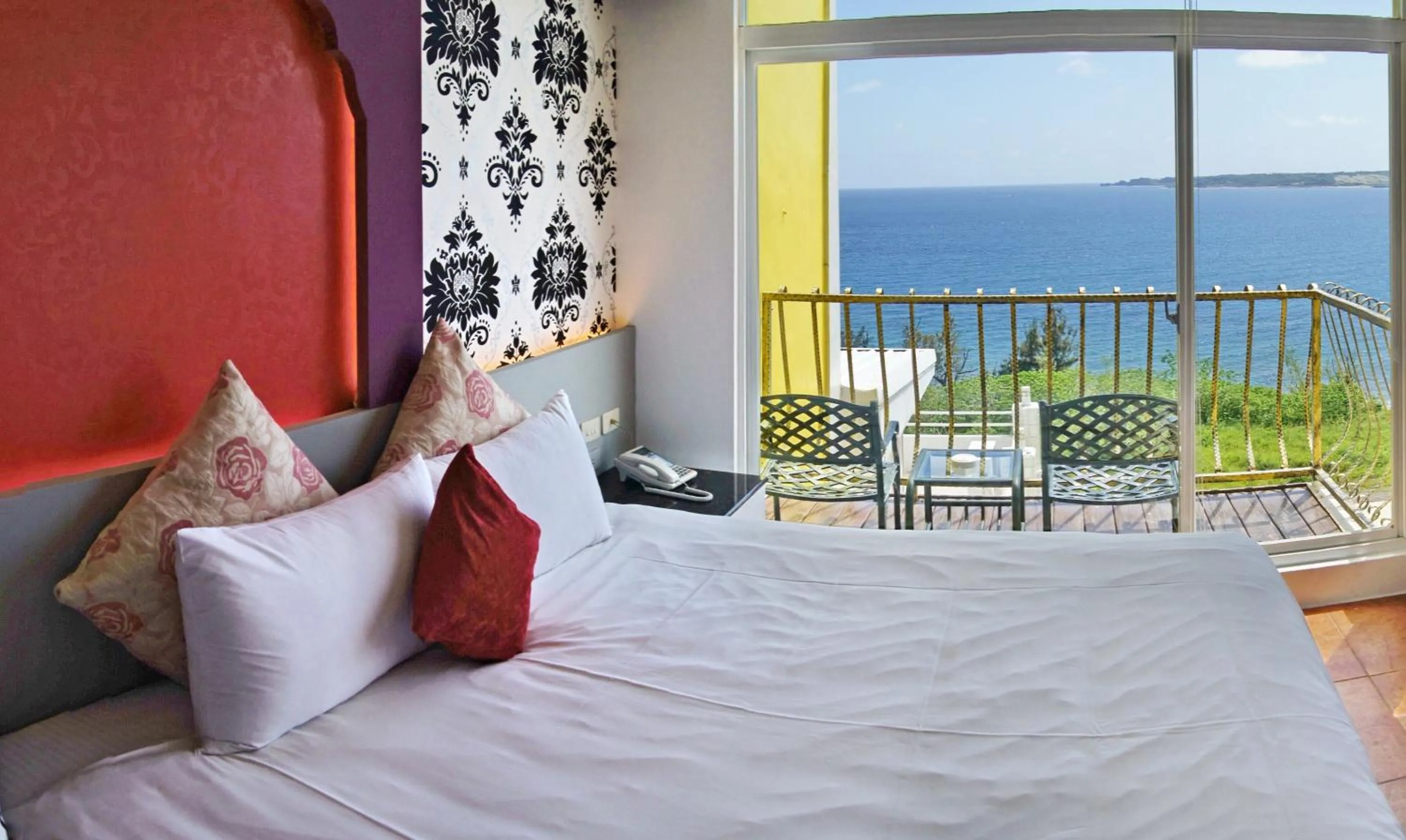 Bed in 南灣飯店 Kenting Nanwan Hotel