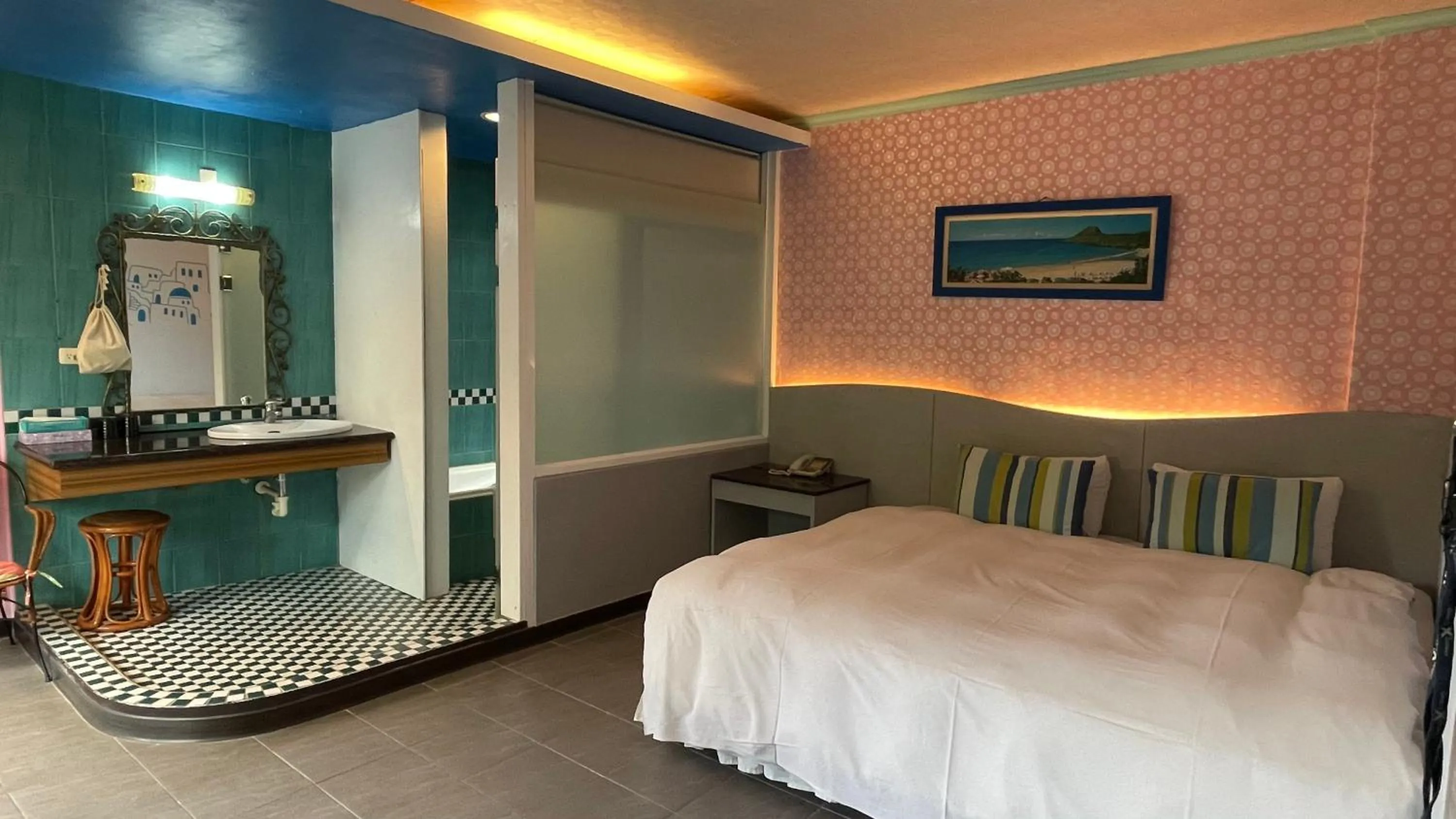 Bed in 南灣飯店 Kenting Nanwan Hotel