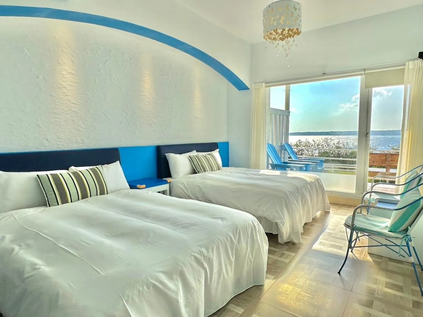 Bed in 南灣飯店 Kenting Nanwan Hotel