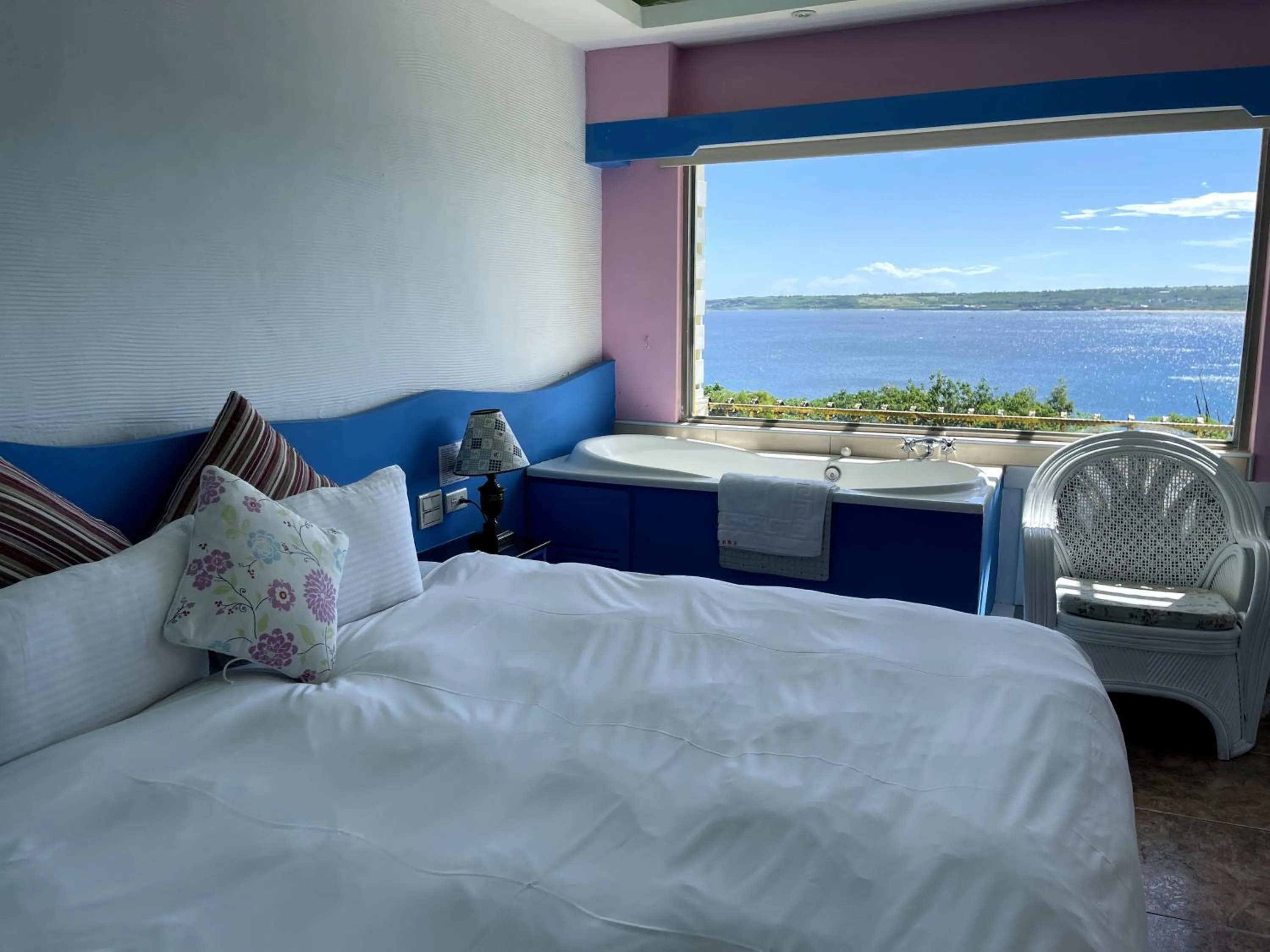 Bed in 南灣飯店 Kenting Nanwan Hotel