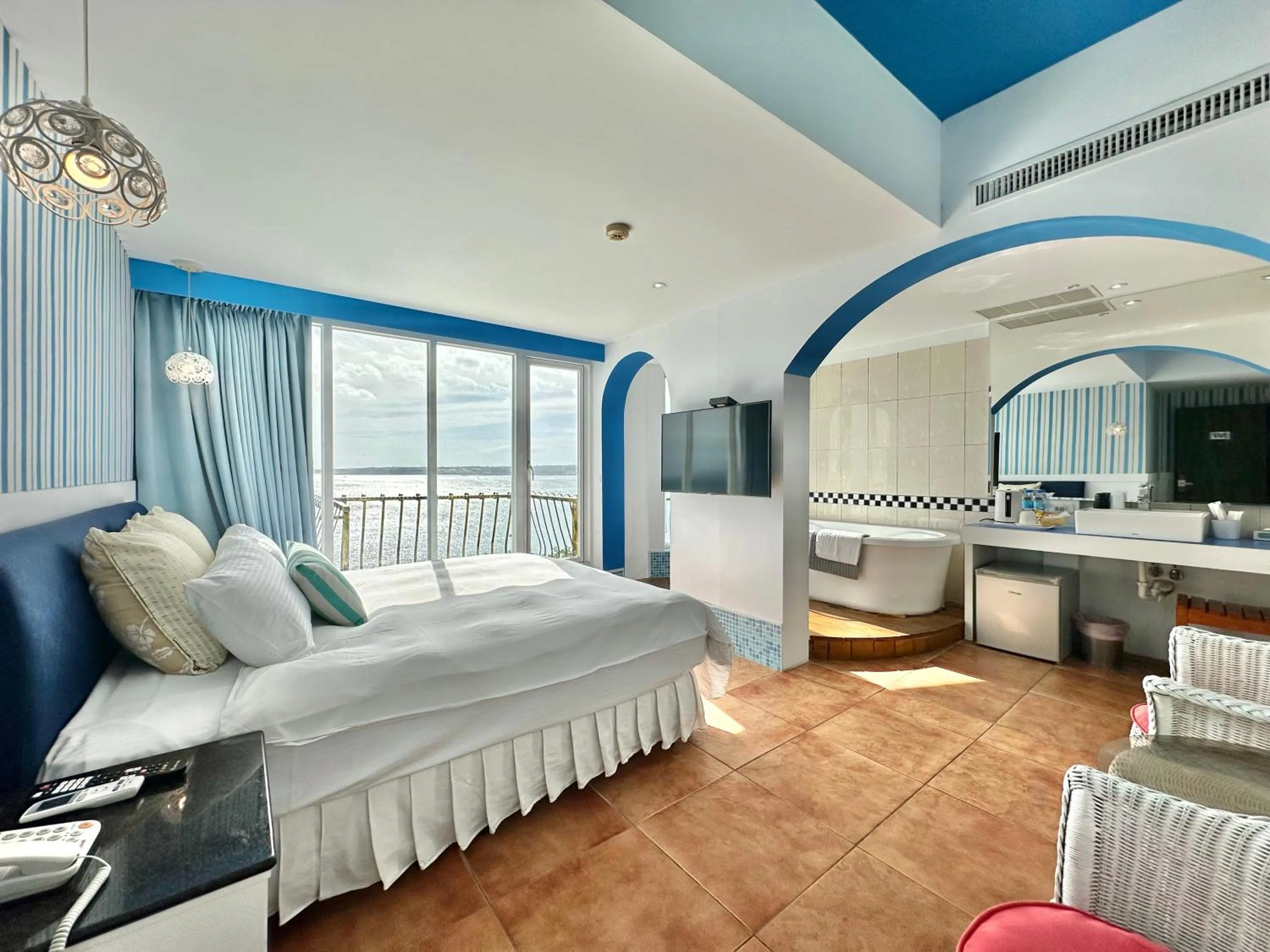 Bed in 南灣飯店 Kenting Nanwan Hotel
